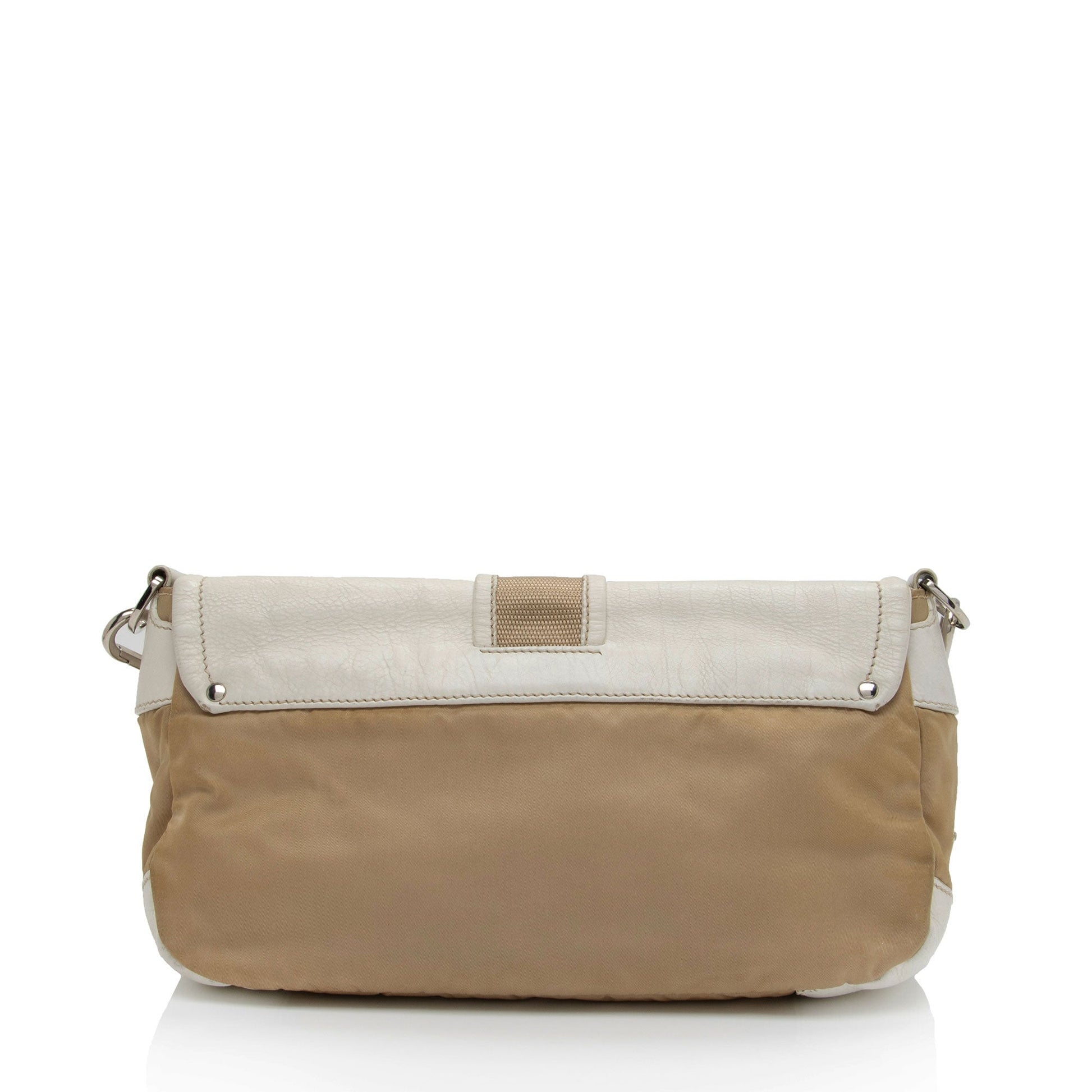 Prada Tessuto Buckle Bag Shf 8Sd7Hx Vitello Flap Shoulder Bag