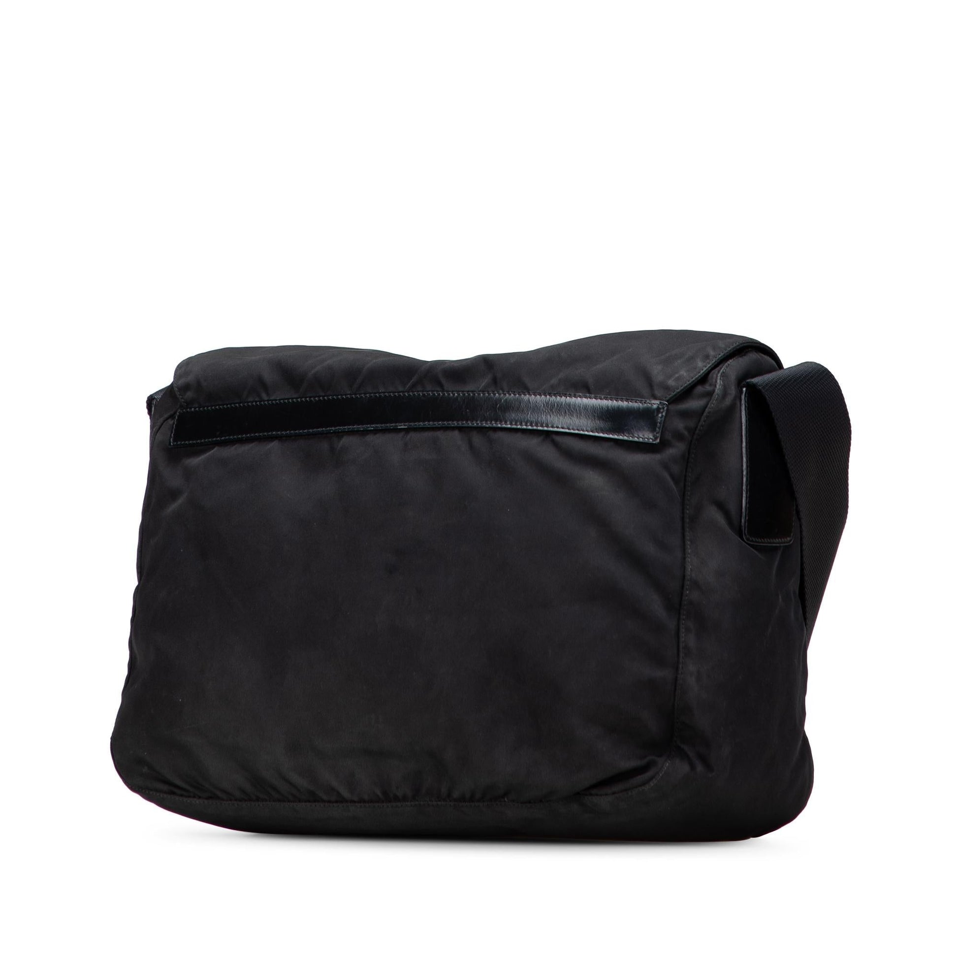 Prada Tessuto Double Buckle Messenger Bag Zip Crossbody Bag Messenger Bag 2