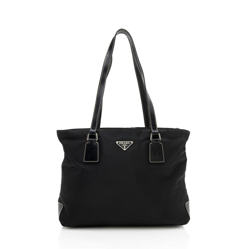 Prada Tessuto Tote Final Sale Zip Tote Bag