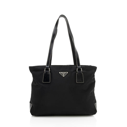 Prada Tessuto Tote Final Sale Zip Tote Bag