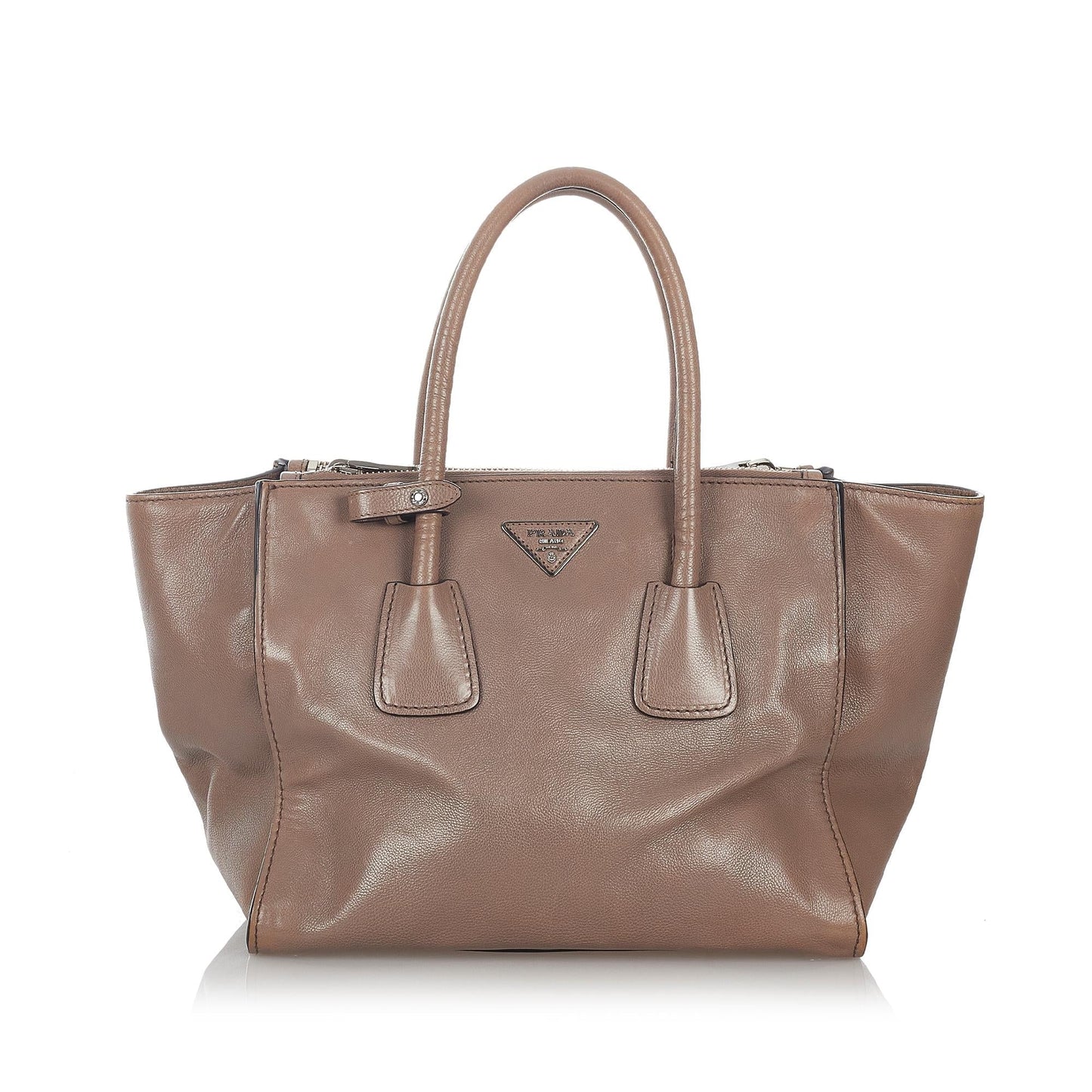 Prada Twin Pocket Satchel Shg Leather Satchel Bag Satchel Shg 27028