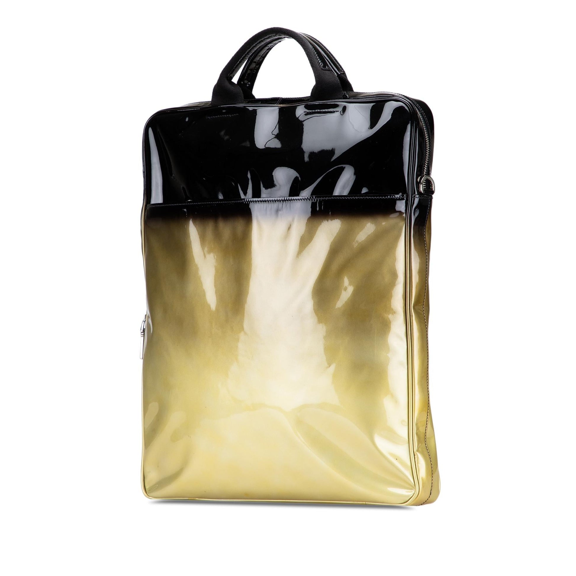 Prada Vernice Sfumato Handbag Satchel Bag