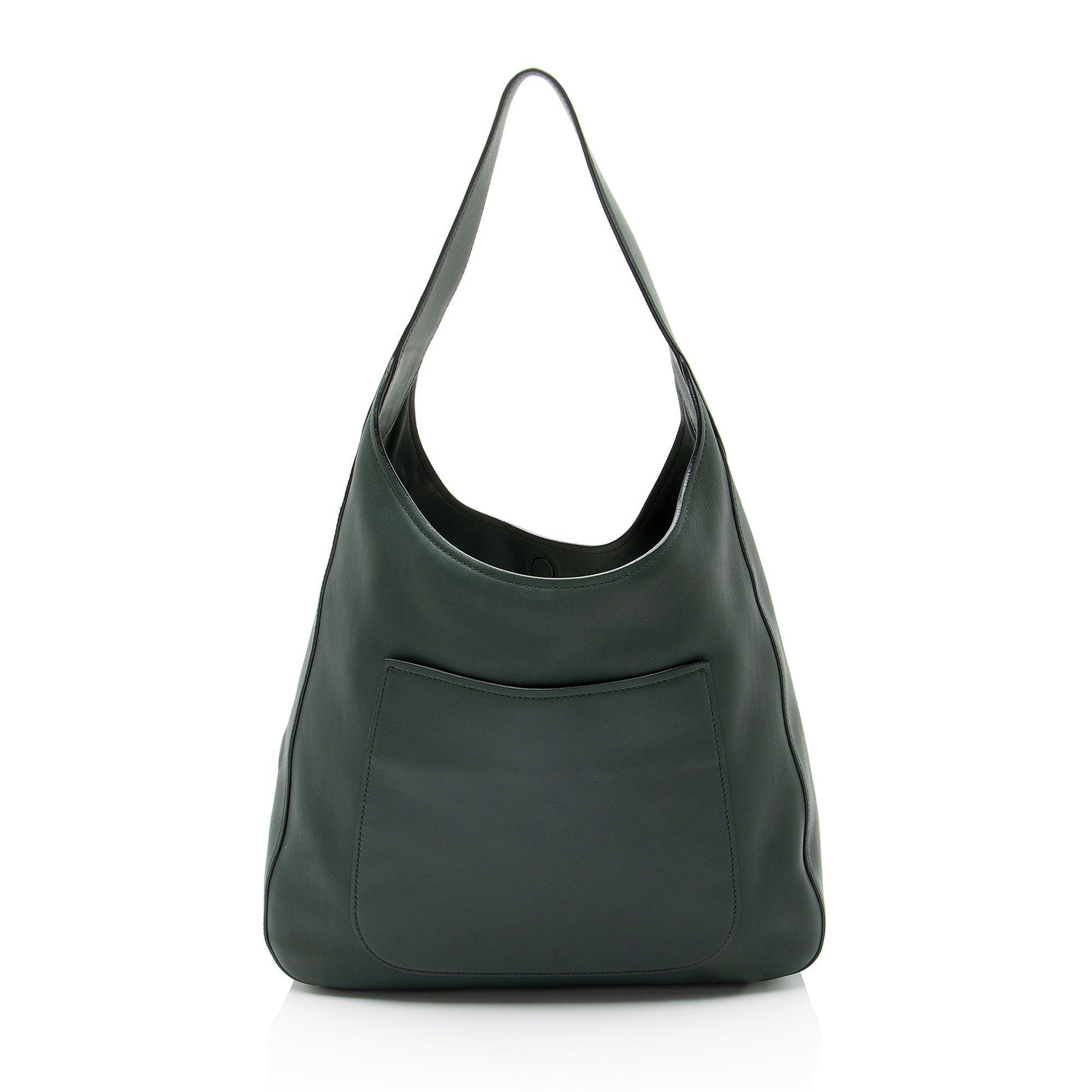 Prada Corsica Pocket Hobo Vitello Shoulder Bag