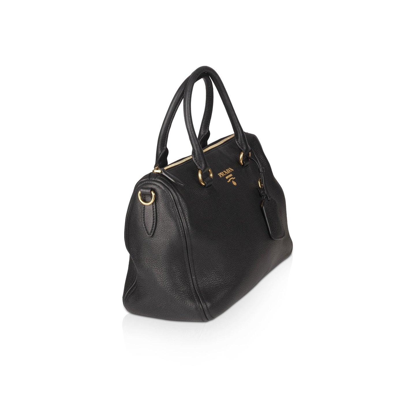 Prada Vitello Daino Boston Bag Travel Bag