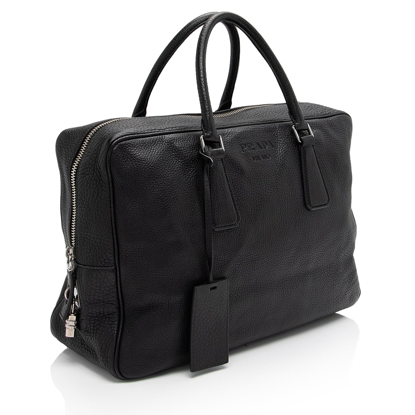 Prada Daino Briefcase Shf K3Etx2 Travel Bag Vitello