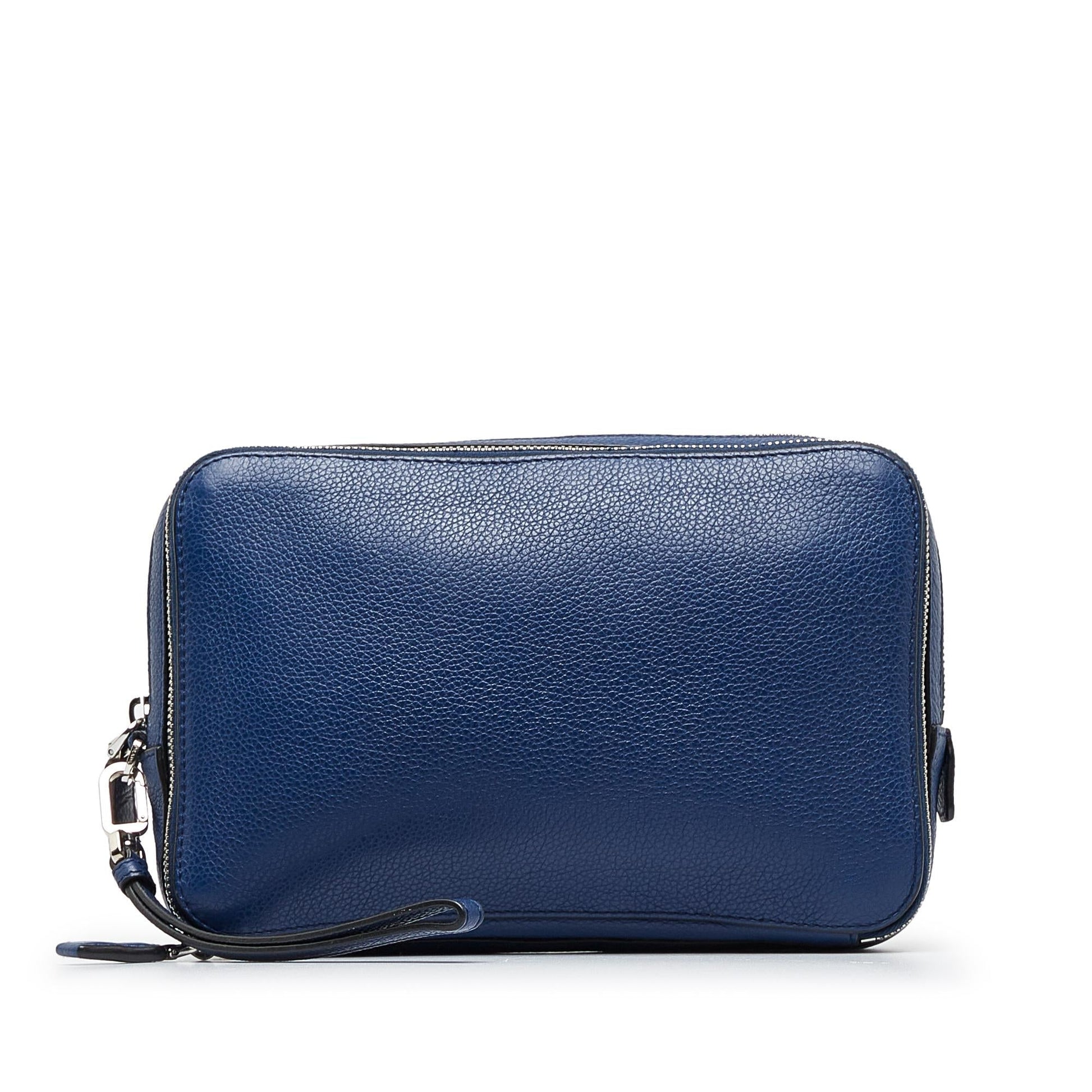 Prada Daino Clutch Bag Vitello Bag Shg Feos2N
