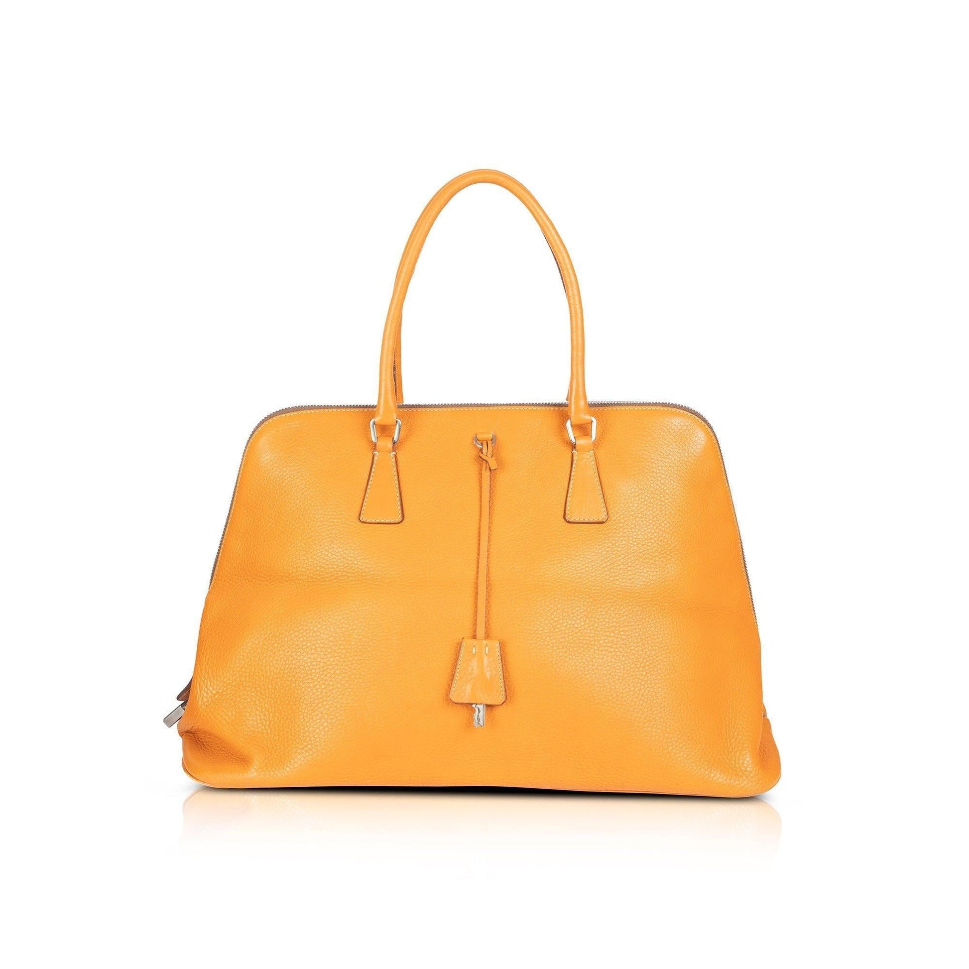 Prada Vitello Daino Dome Shoulder Bag