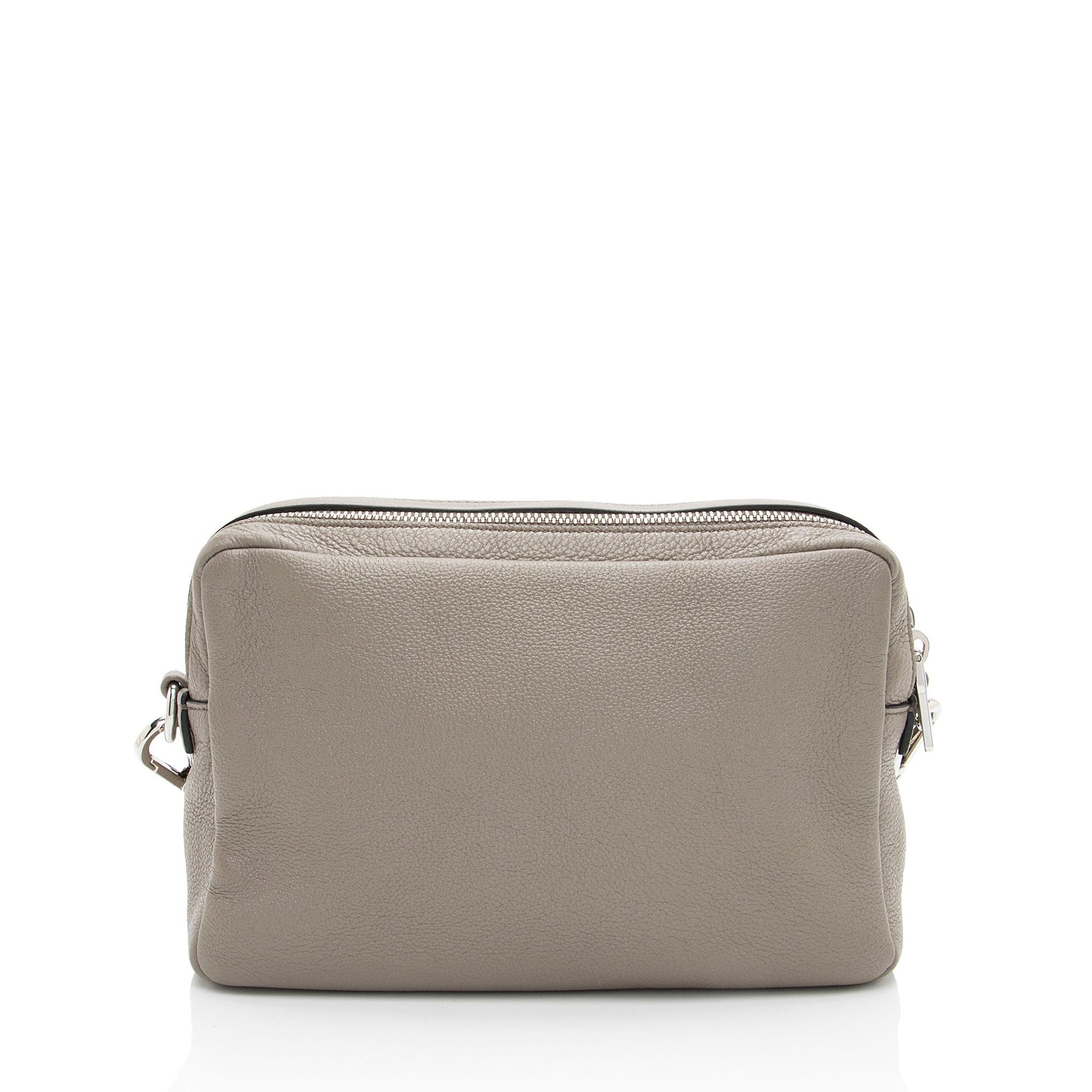 Prada Daino Double Camera Bag Vitello Zip Crossbody Bag