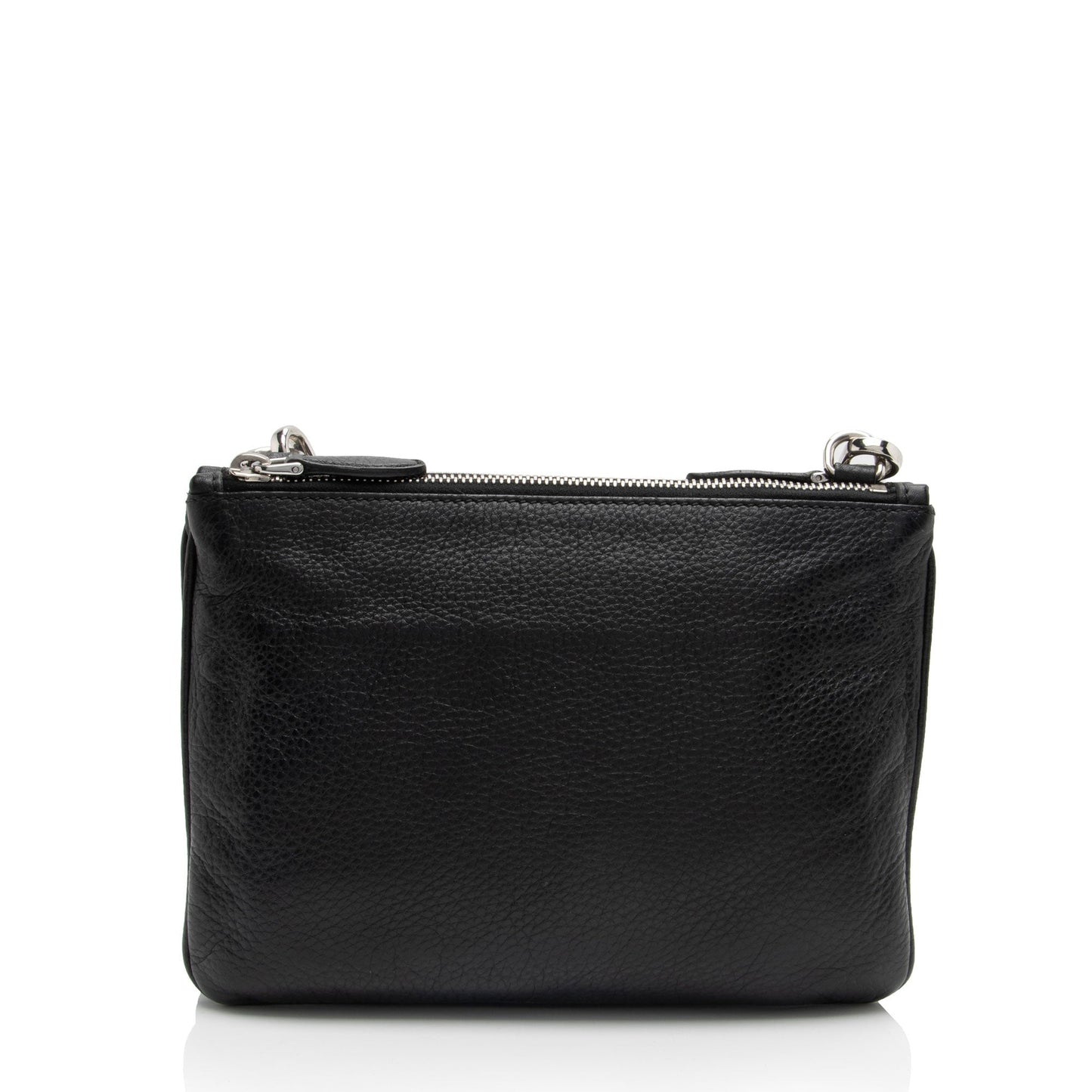 Prada Daino Double Crossbody Shf Swcnuz Vitello Zip Crossbody Bag