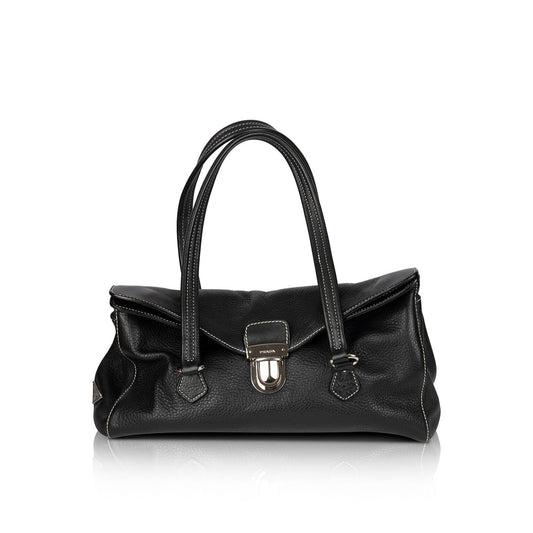 Prada Vitello Daino Easy Shoulder Bag(Fake Bag)