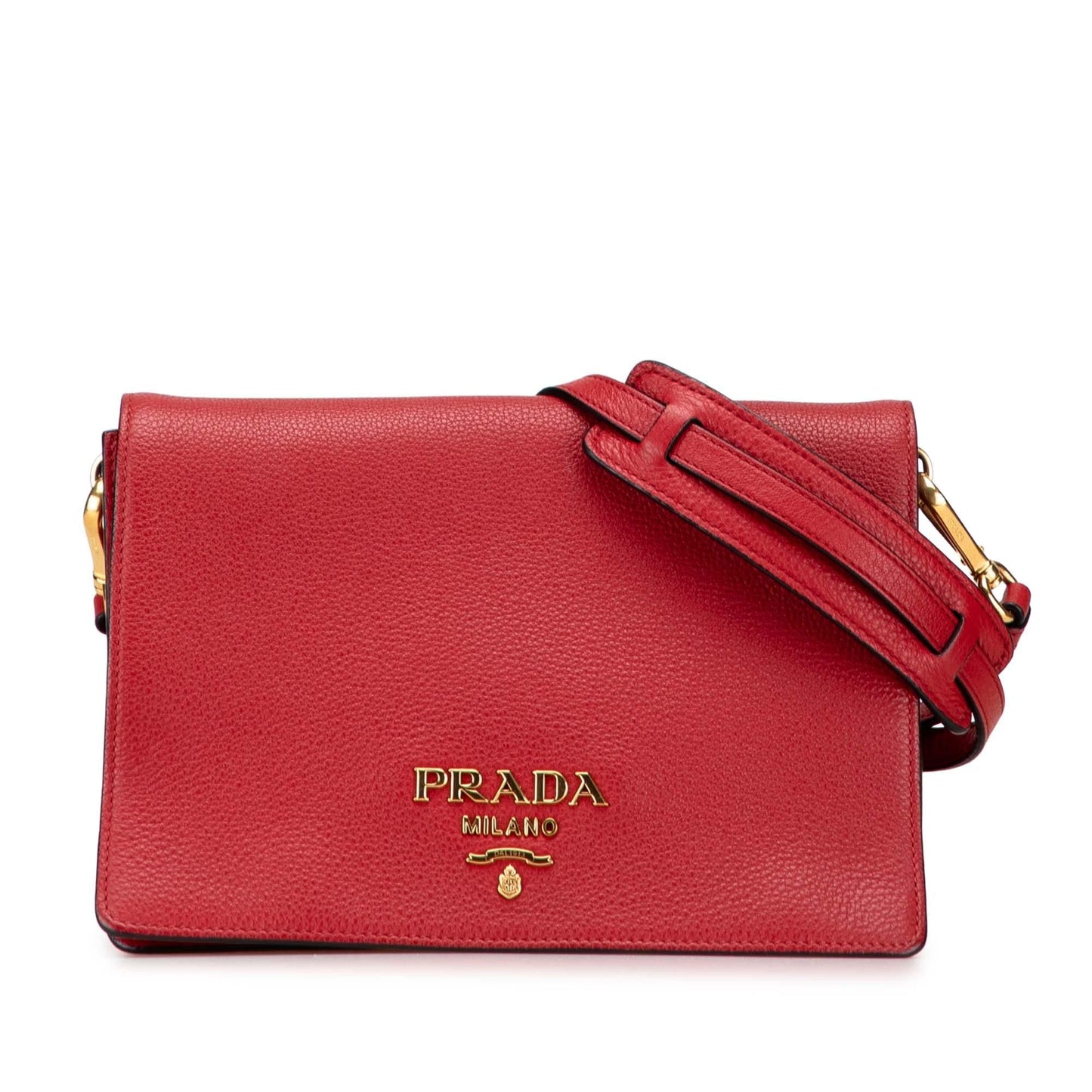 Prada Daino Crossbody Vitello Flap Crossbody Bag Flap Crossbody 1