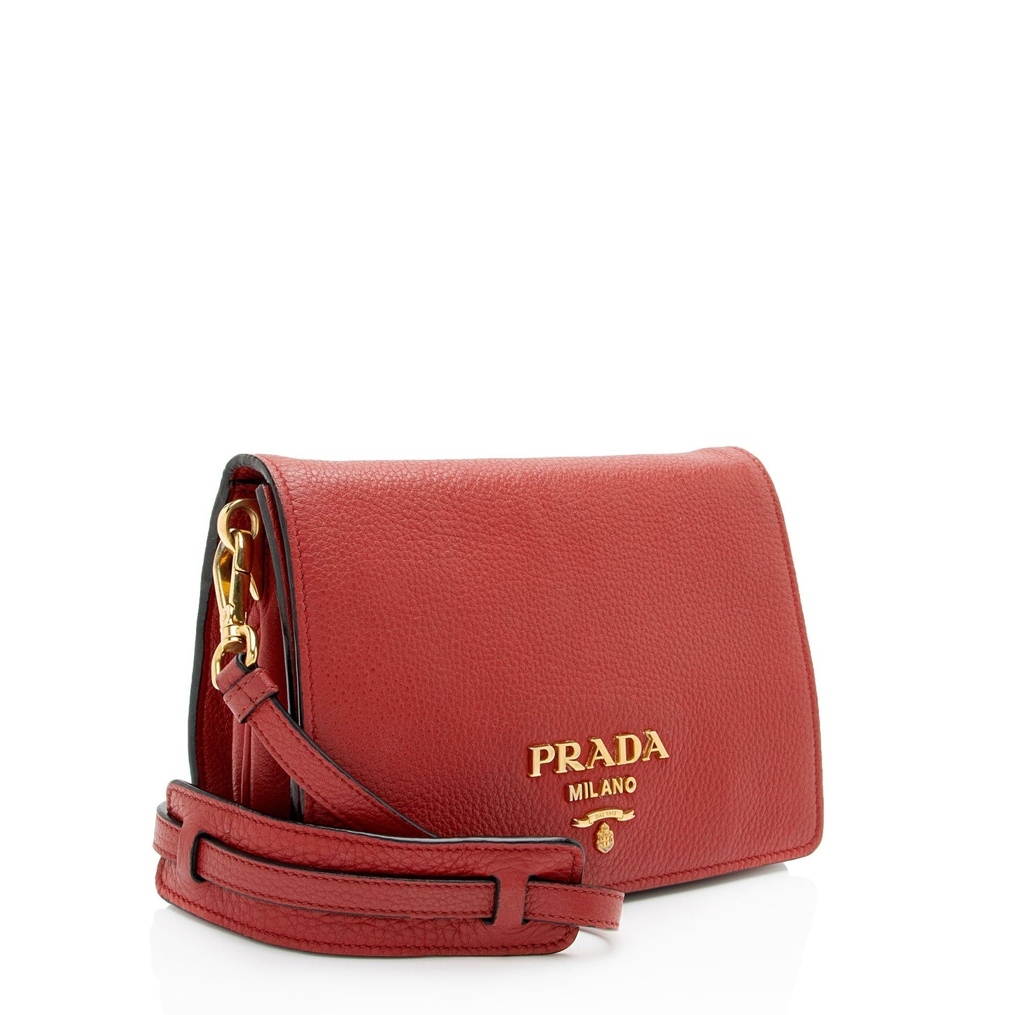 Prada Daino Crossbody Vitello Flap Crossbody Bag Flap Crossbody 4