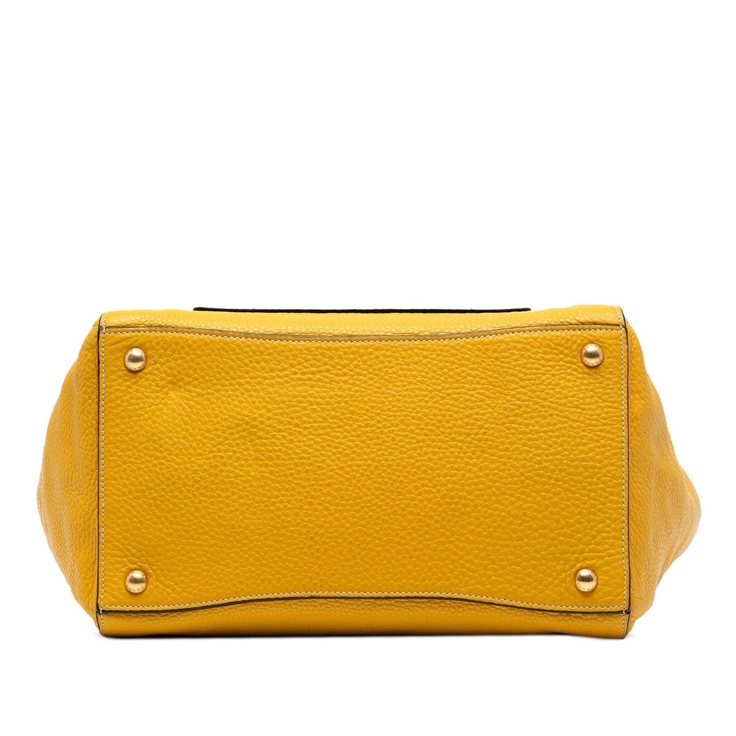 Prada Daino Front Pocket Open Convertible Tote Vitello Tote Bag