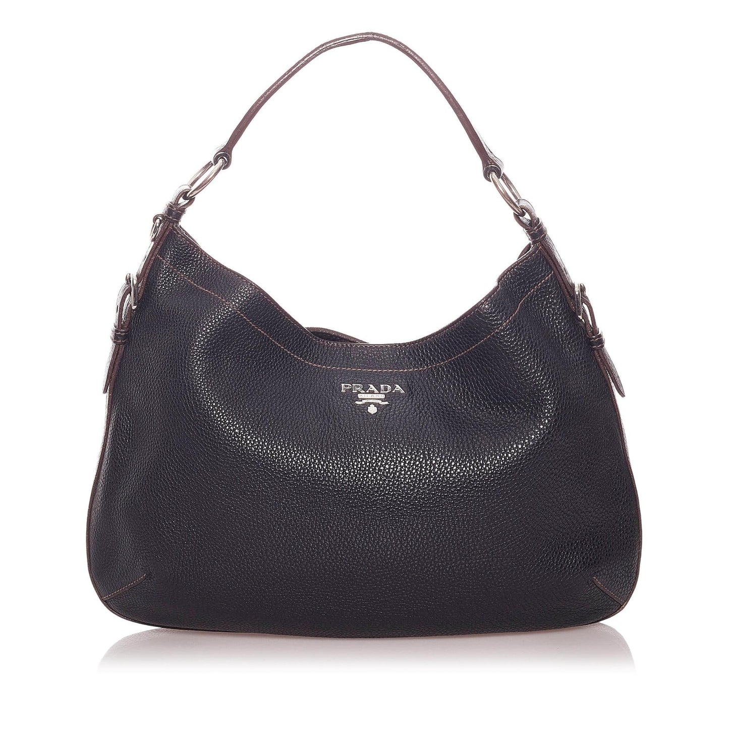 Prada Daino Hobo Bag Shg Vitello Shoulder Bag Bag Shg 28994