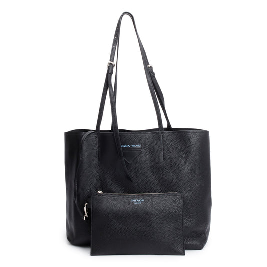 Prada Vitello Daino Concept Tote Handbag Leather Tote Bag