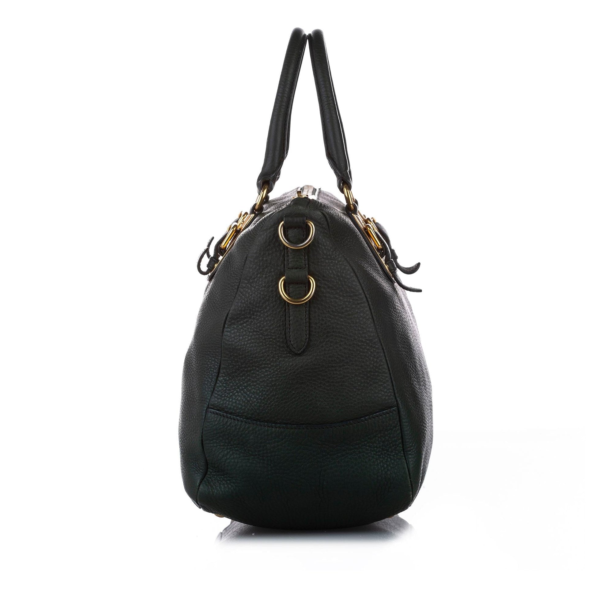 Prada Daino Satchel Shg Leather Vitello Satchel Bag Satchel Shg 15447