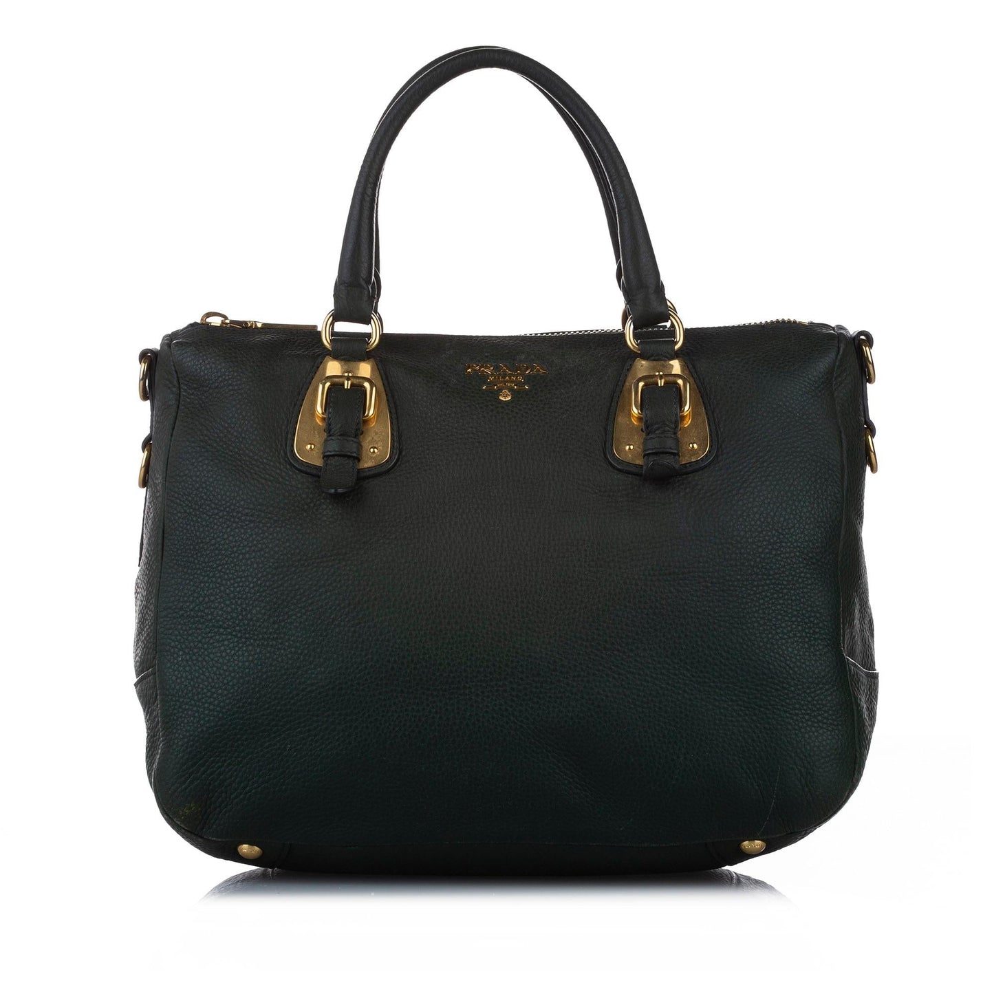 Prada Daino Satchel Shg Leather Vitello Satchel Bag Satchel Shg 15447