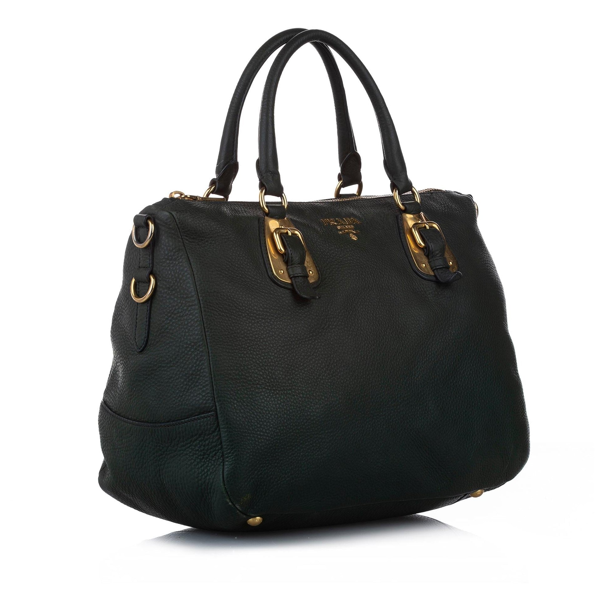 Prada Daino Satchel Shg Leather Vitello Satchel Bag Satchel Shg 15447