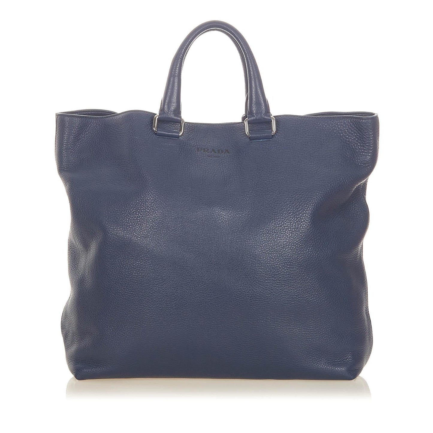 Prada Daino Tote Bag Leather Vitello