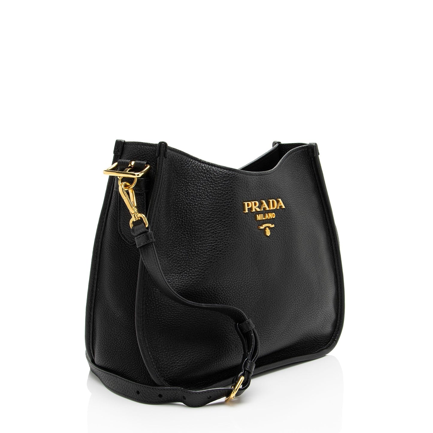 Prada Daino Messenger Vitello Shoulder Bag
