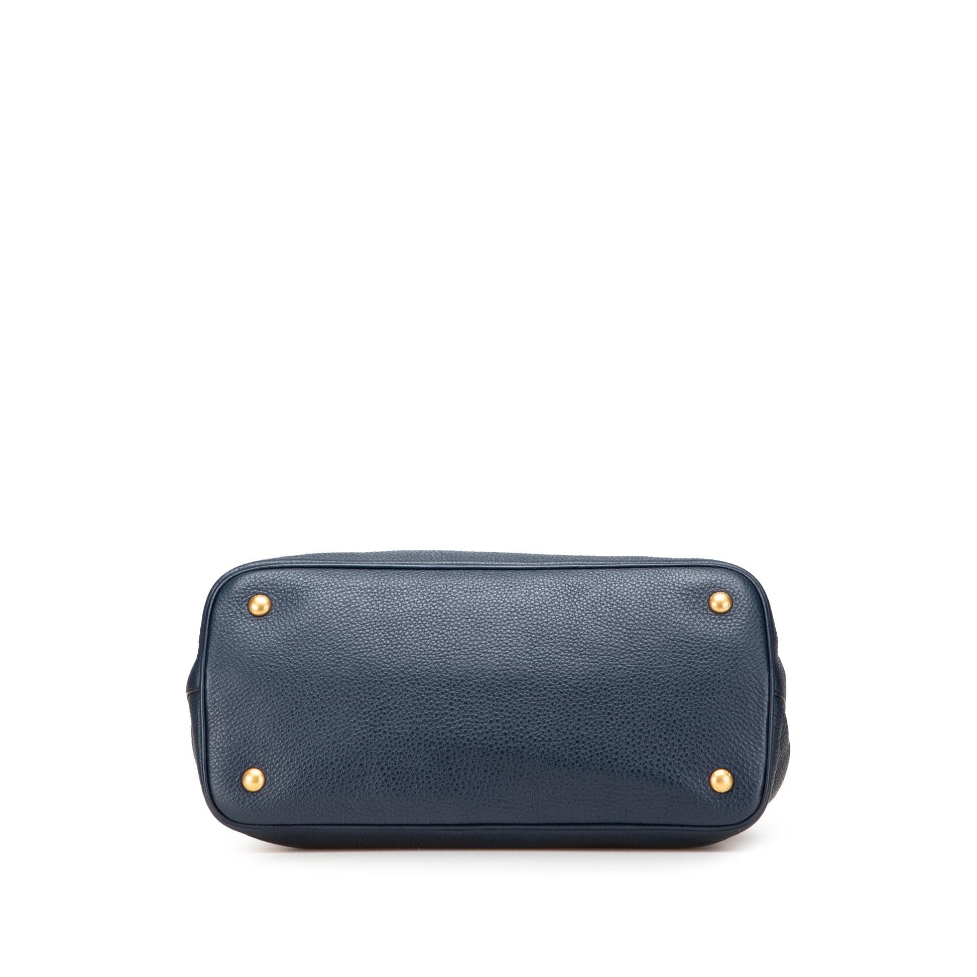 Prada Daino Open Convertible Tote Vitello Tote Bag Convertible Tote 2