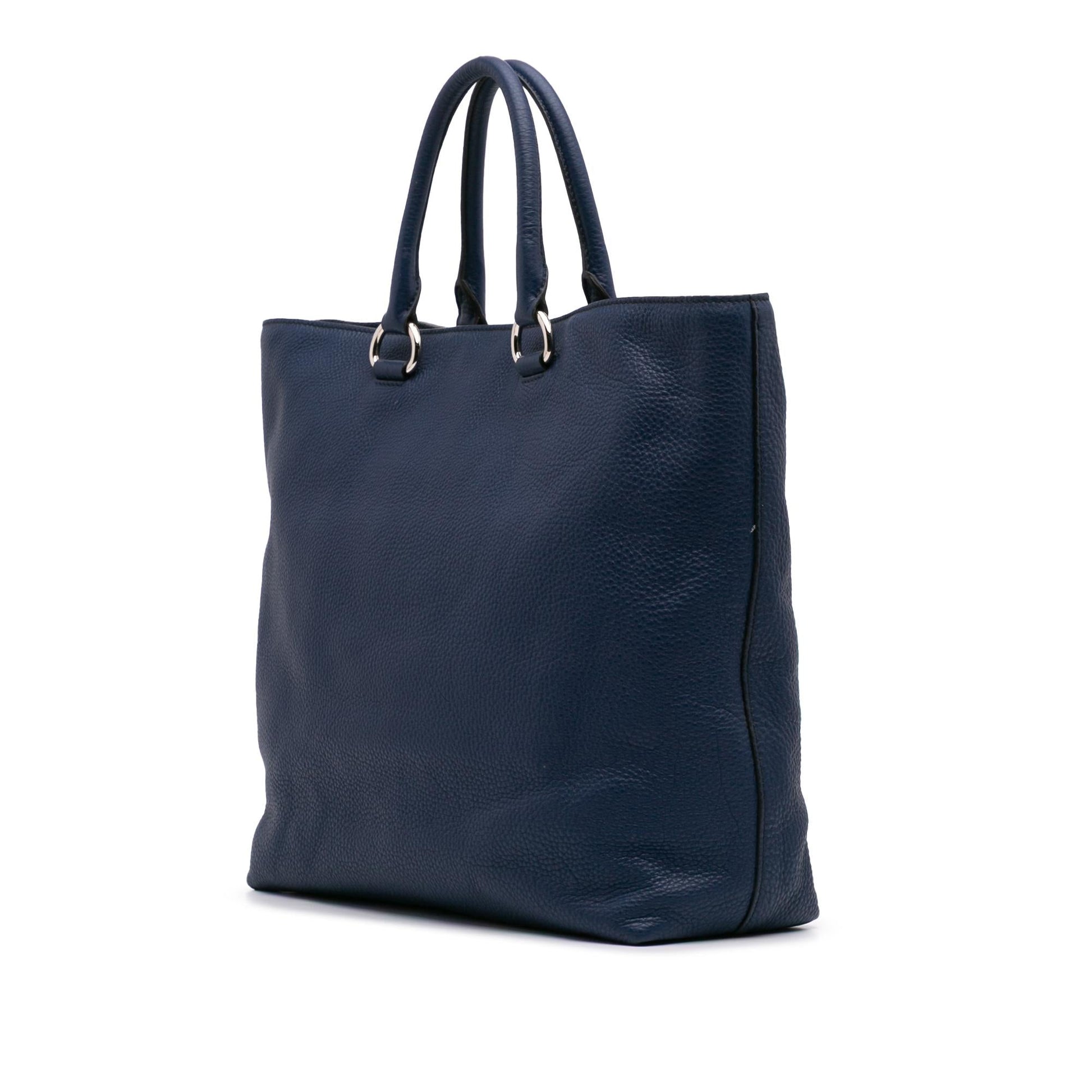 Prada Daino Open Convertible Tote Vitello Tote Bag Convertible Tote 3