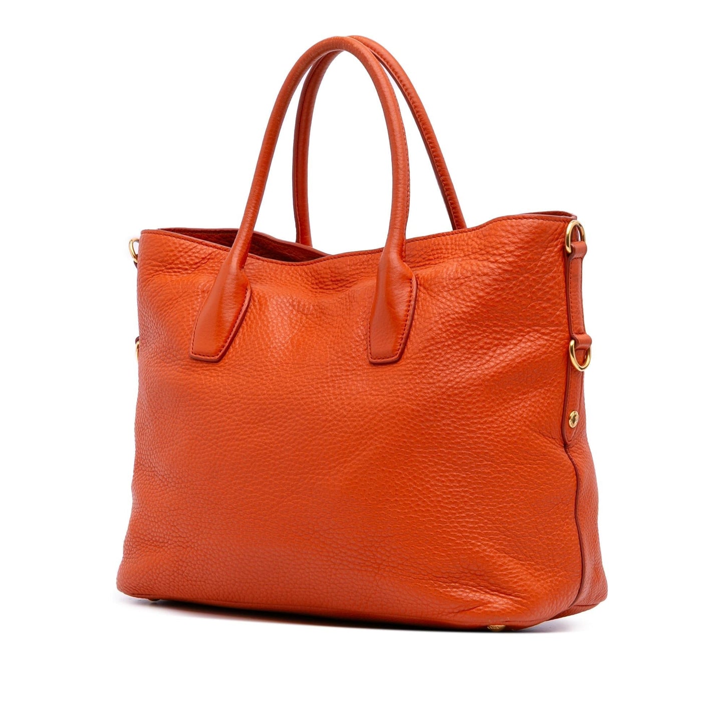 Prada Daino Open Convertible Tote Vitello Tote Bag Convertible Tote 5