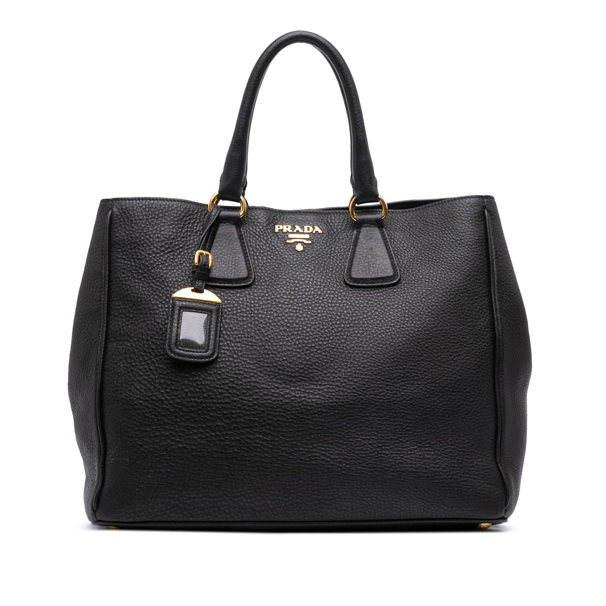 Prada Daino Open Convertible Tote Vitello Tote Bag Convertible Tote 10