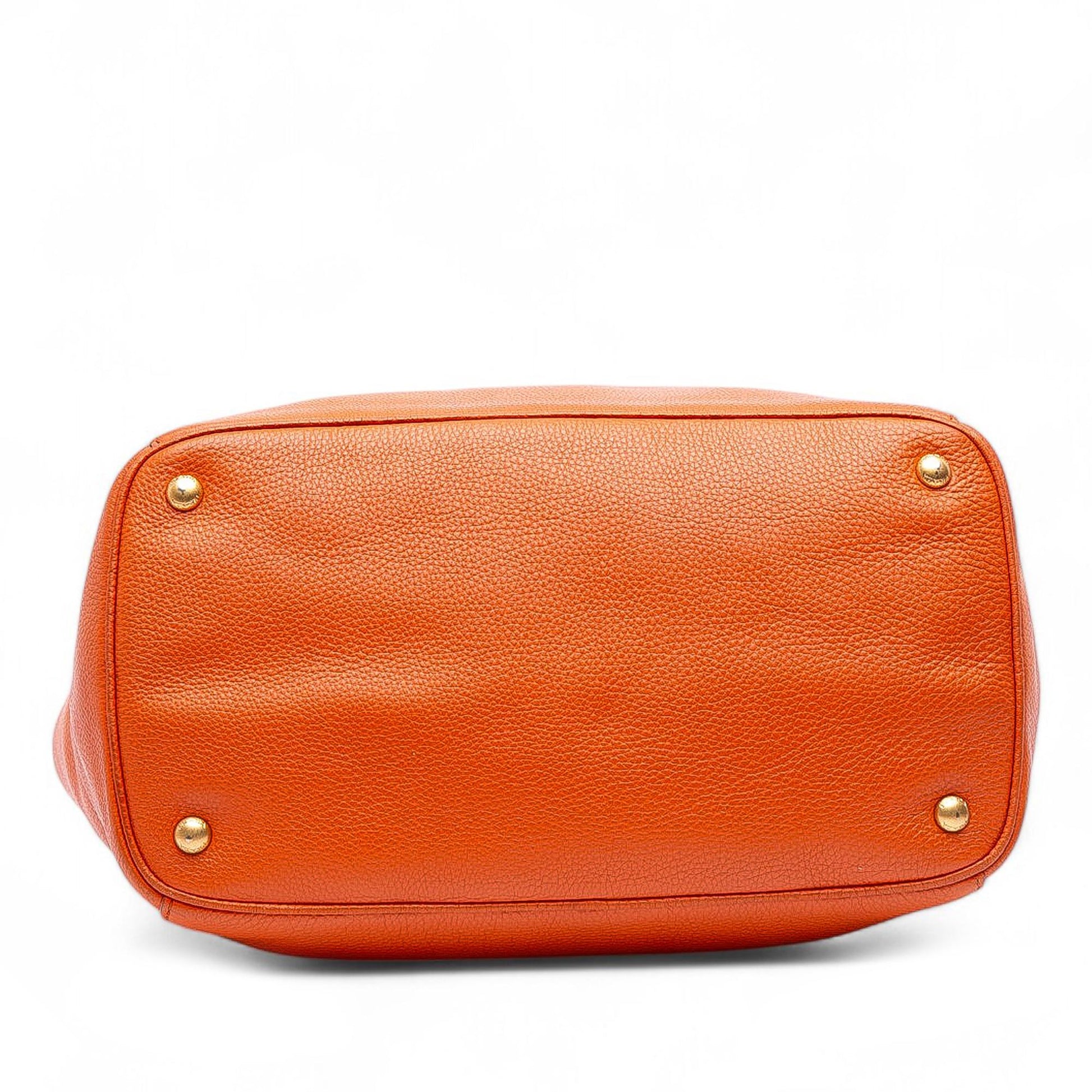 Prada Daino Open Convertible Tote Vitello Tote Bag Convertible Tote 12
