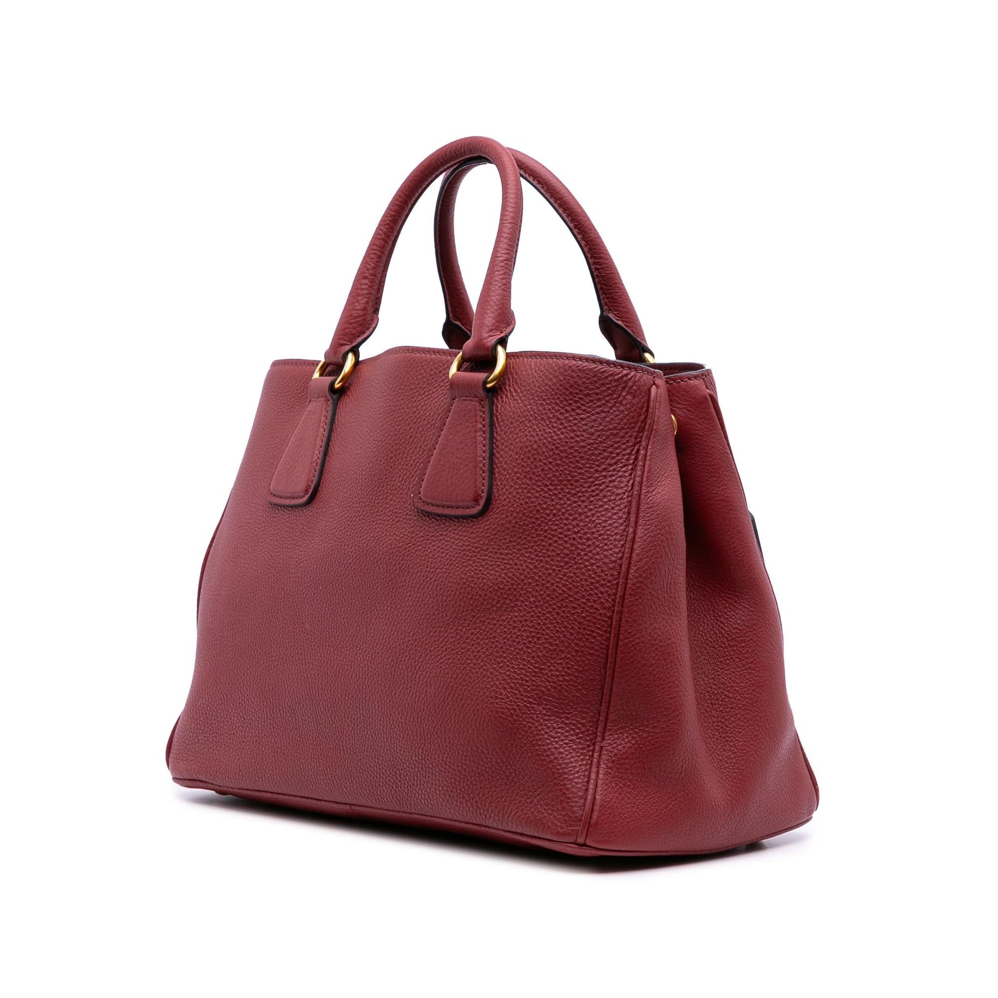 Prada Daino Open Convertible Tote Vitello Tote Bag Convertible Tote 15