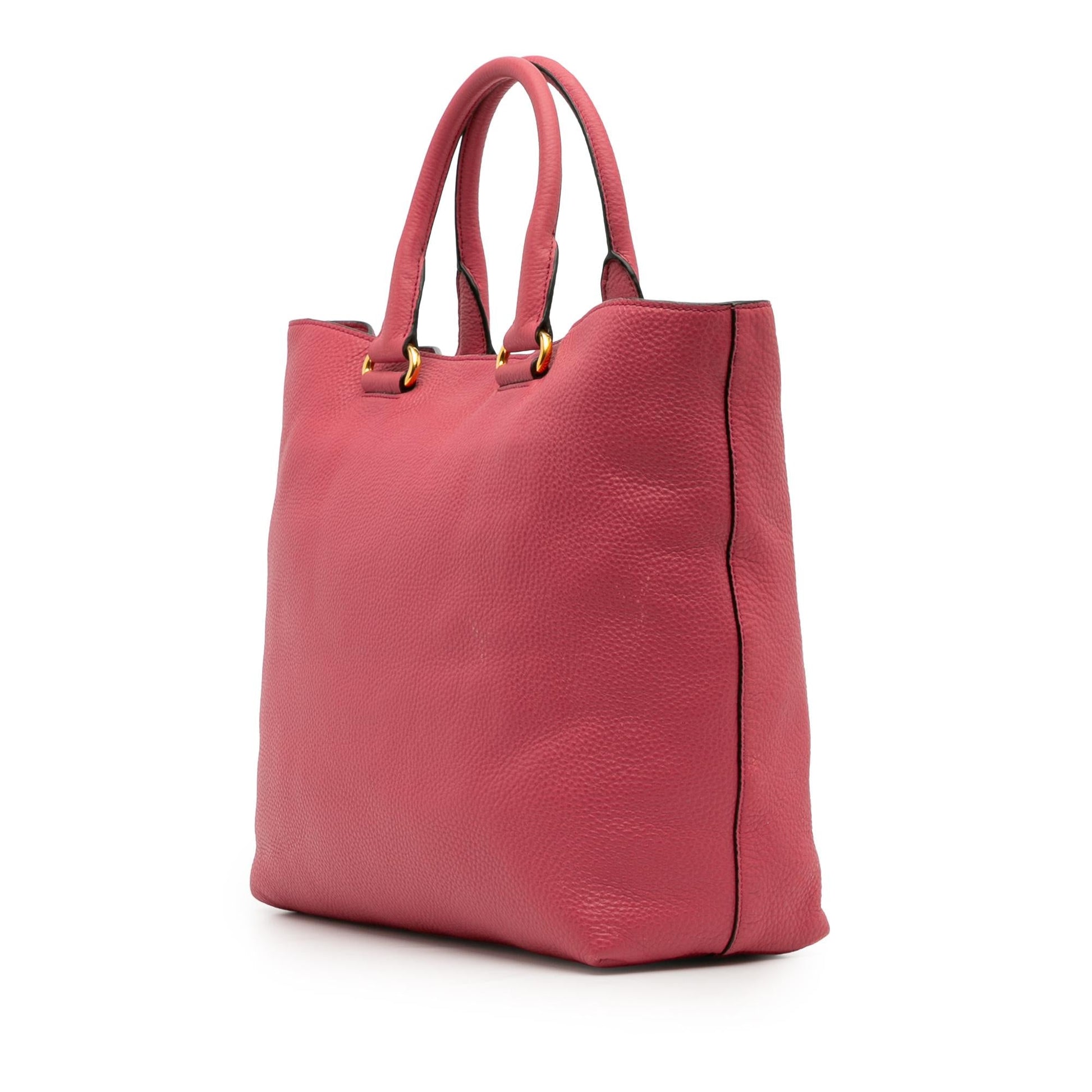 Prada Daino Open Convertible Tote Vitello Tote Bag Convertible Tote 16