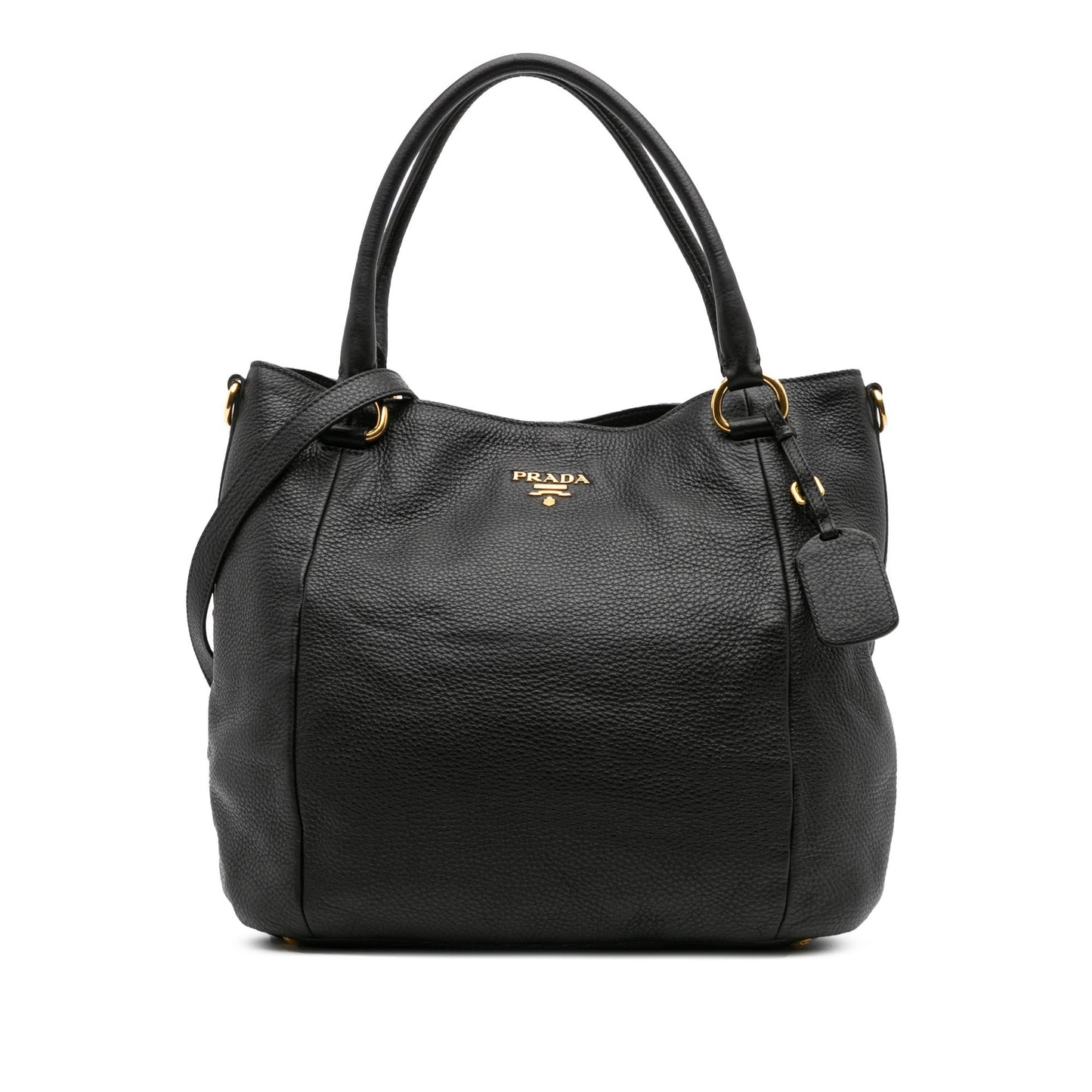 Prada Daino Open Convertible Tote Vitello Tote Bag Convertible Tote 19
