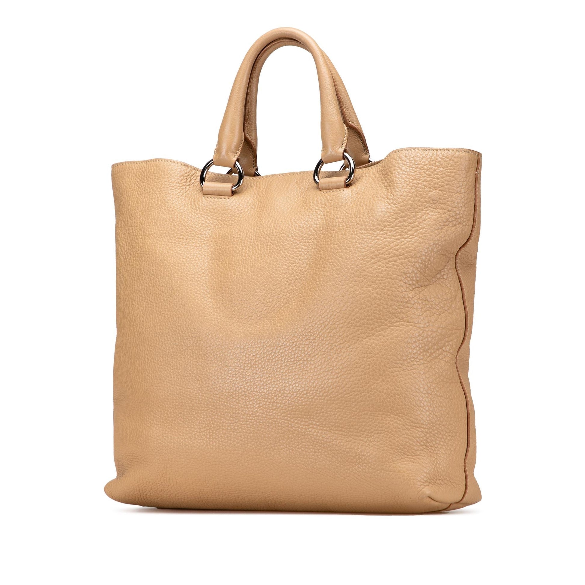 Prada Daino Open Convertible Tote Vitello Tote Bag Convertible Tote 21
