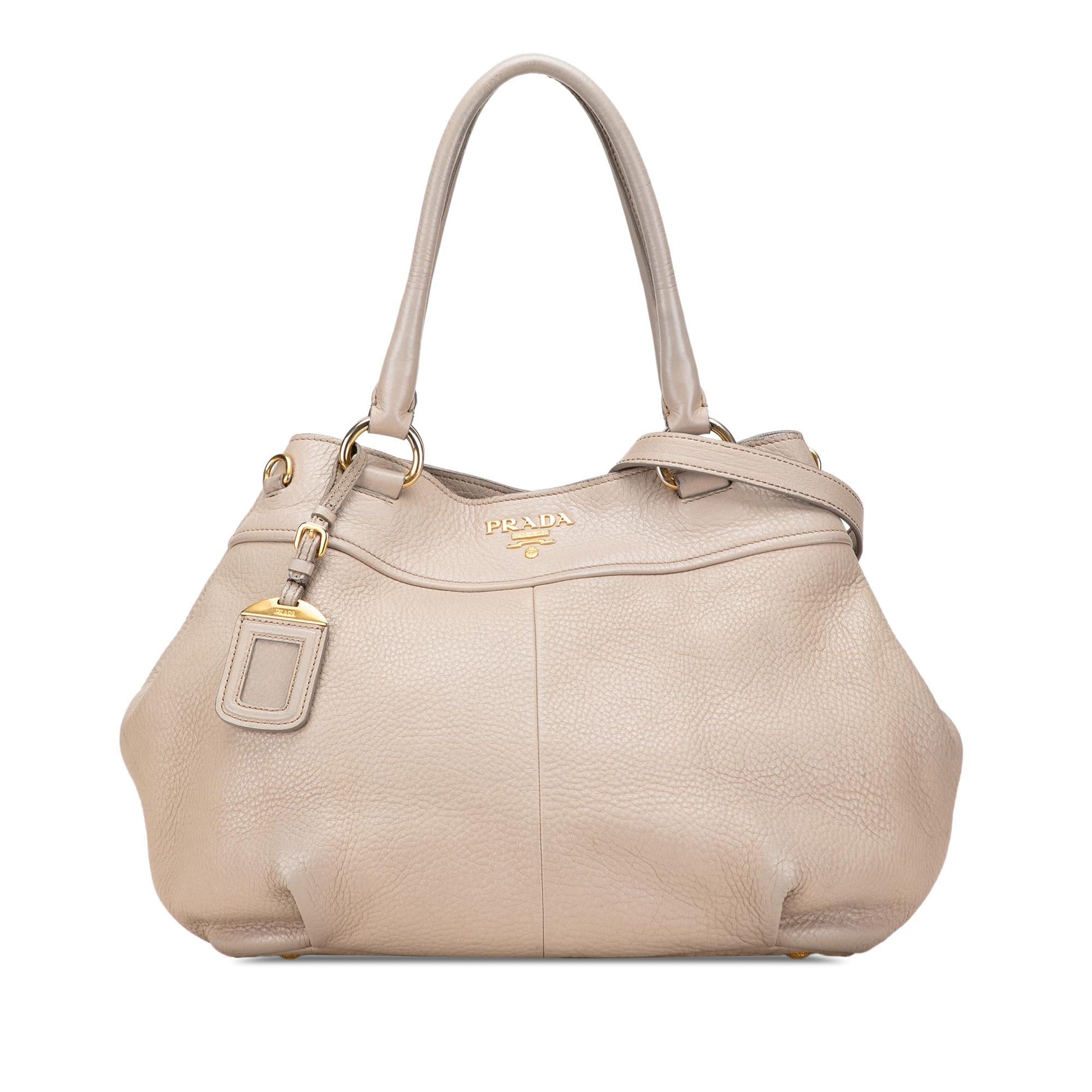 Prada Daino Open Convertible Tote Vitello Tote Bag Convertible Tote 22