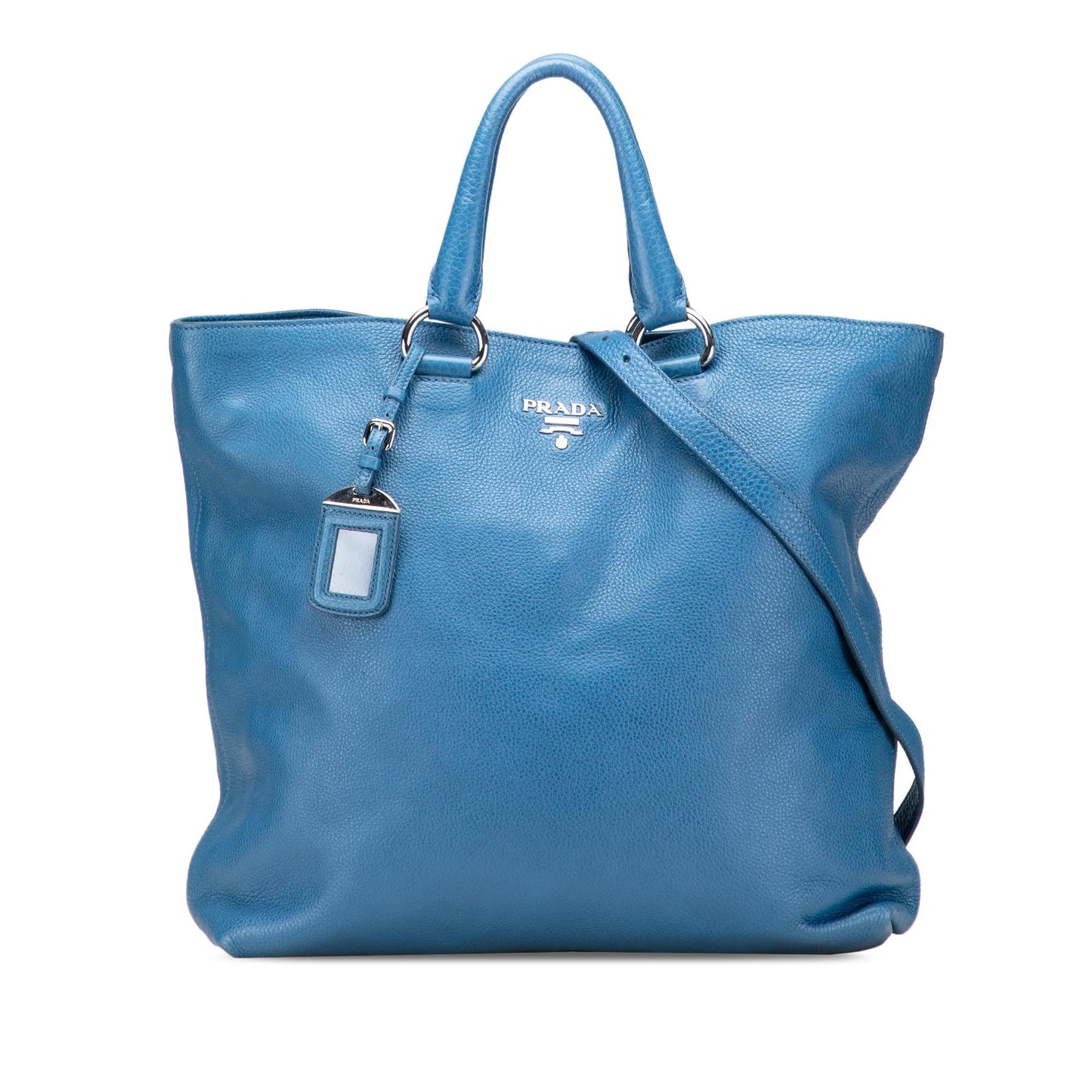 Prada Daino Open Convertible Tote Vitello Tote Bag Convertible Tote 25