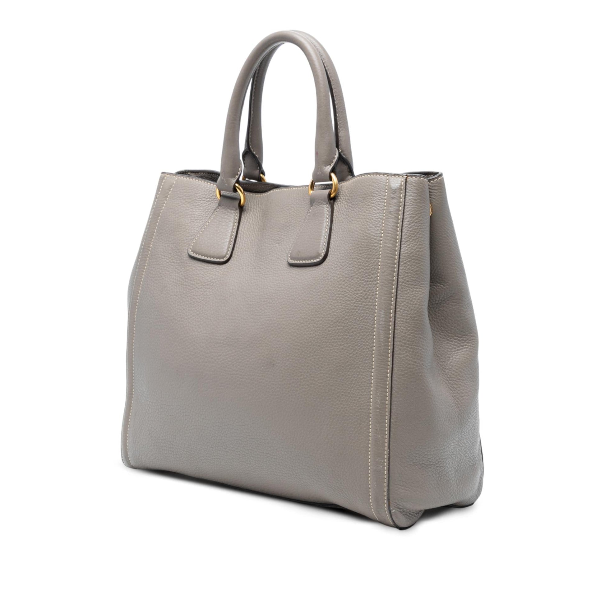 Prada Daino Open Convertible Tote Vitello Tote Bag Convertible Tote 36