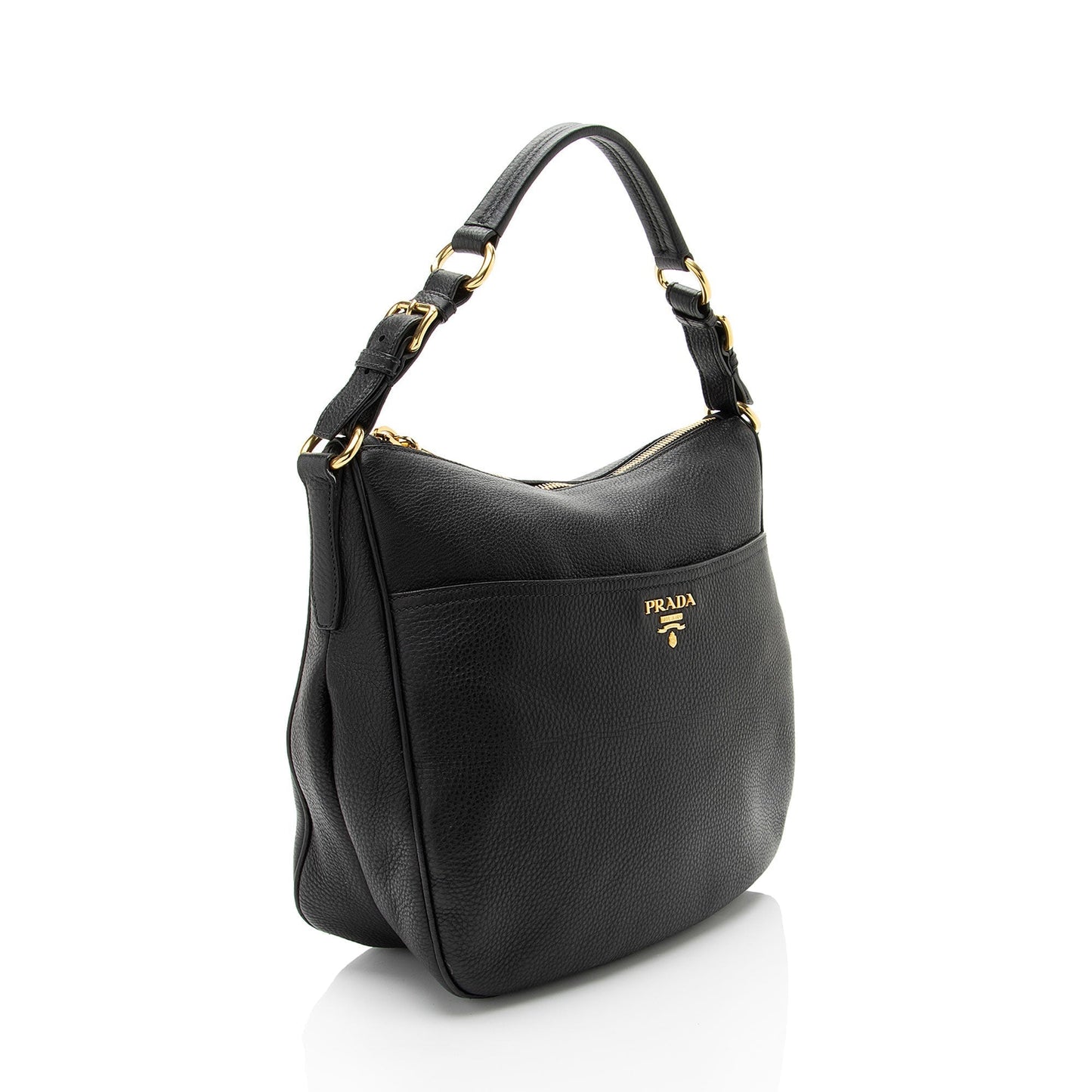Prada Daino Pocket Hobo Vitello Small Shoulder Bag Small Hobo 1