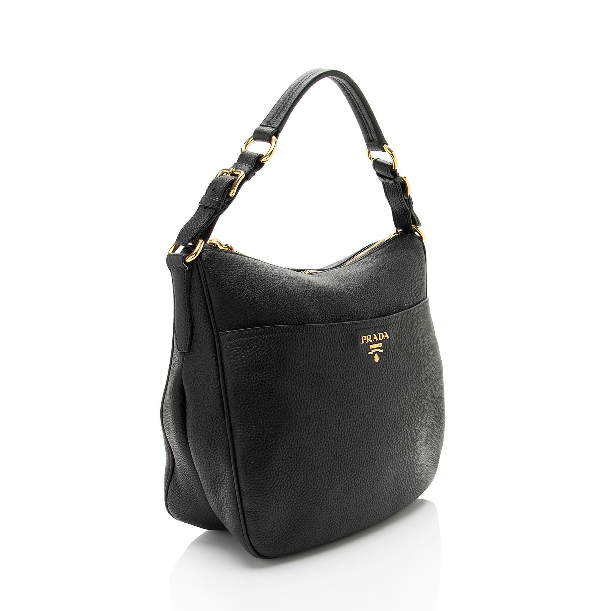 Prada Daino Pocket Hobo Vitello Small Shoulder Bag Small Hobo 1