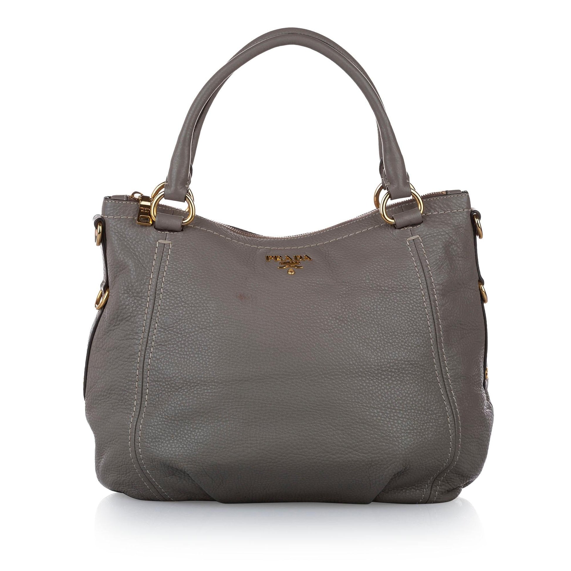 Prada Daino Satchel Shg Vitello Satchel Bag Satchel Shg 14940