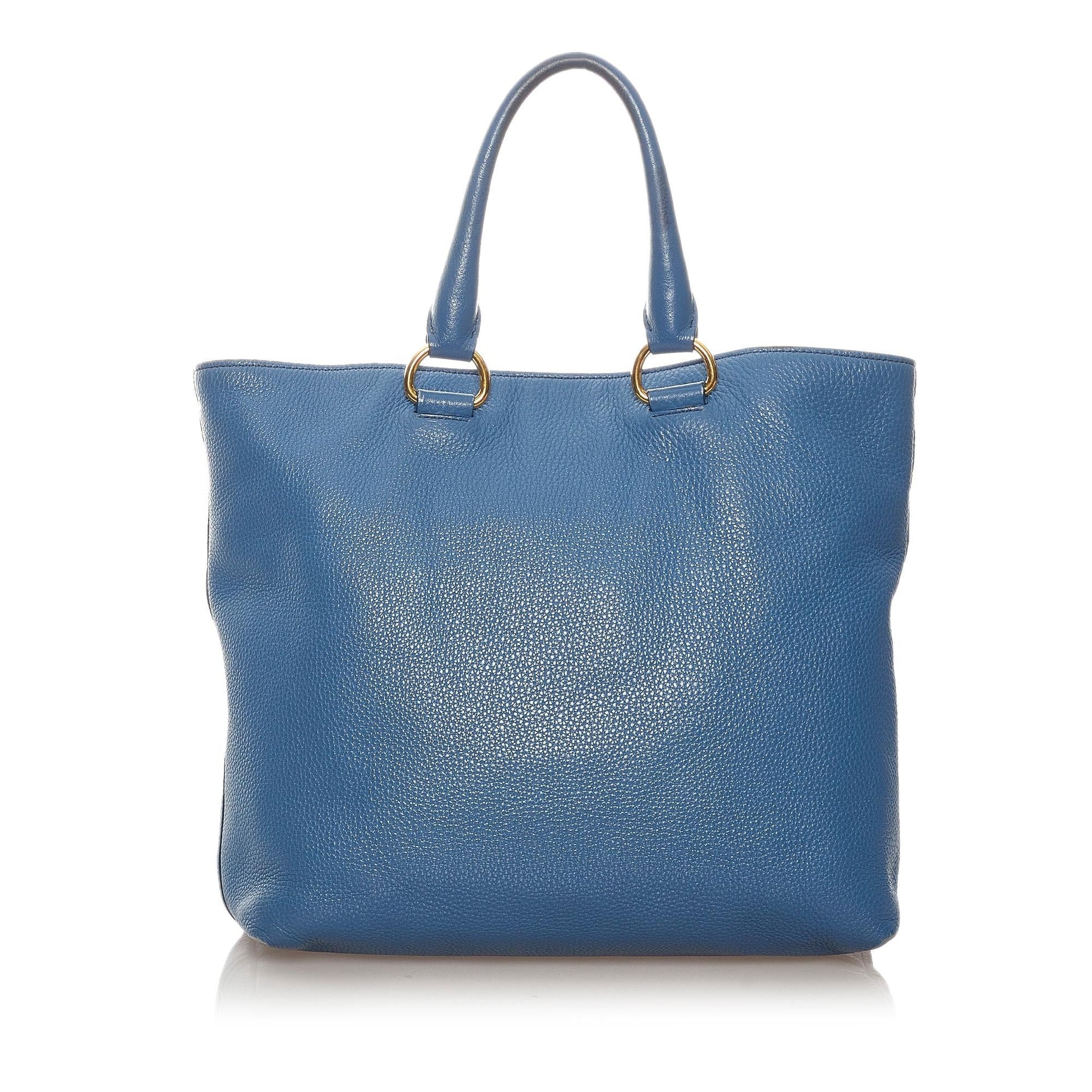 Prada Daino Satchel Shg Vitello Satchel Bag