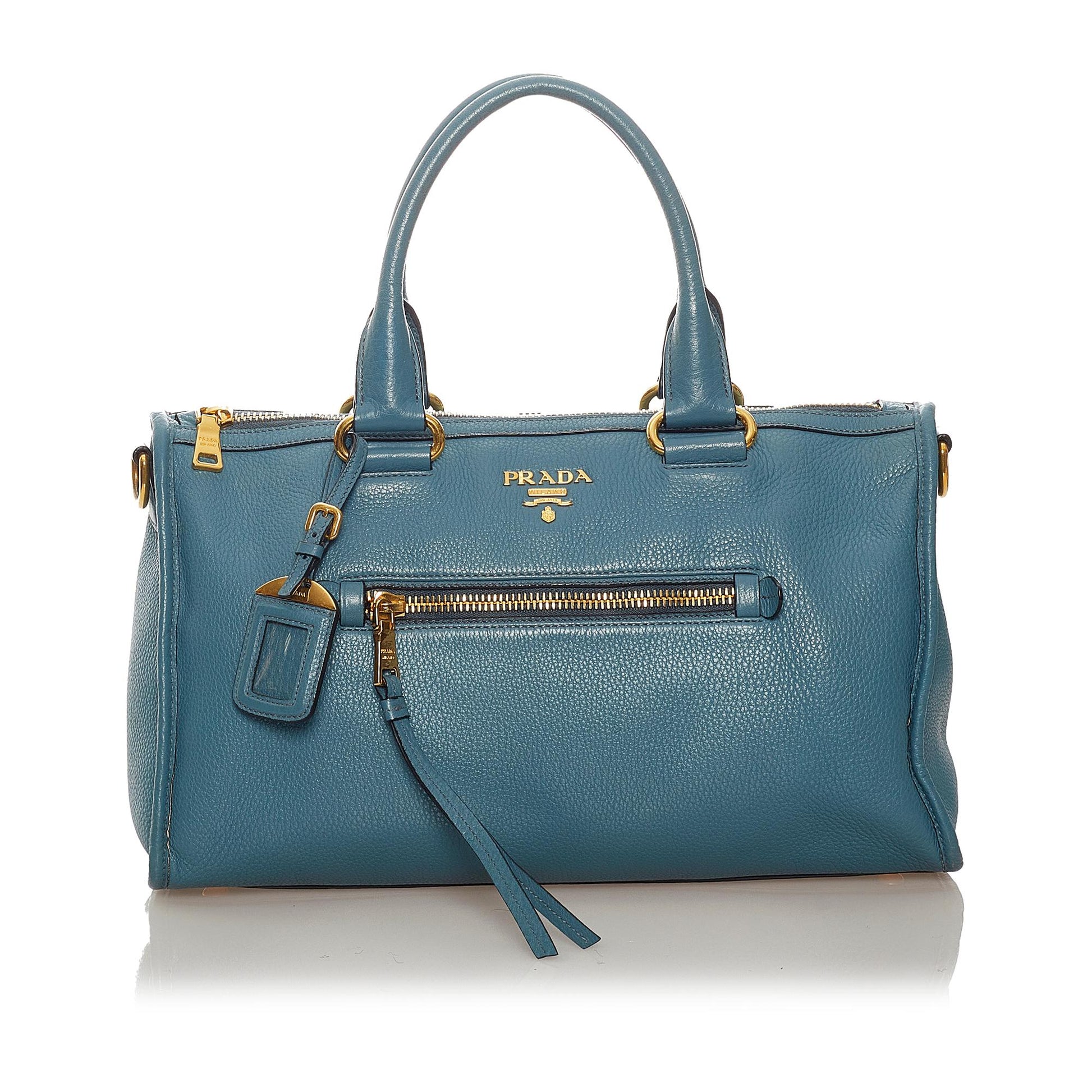 Prada Daino Satchel Shg Vitello Satchel Bag Satchel Shg 27312