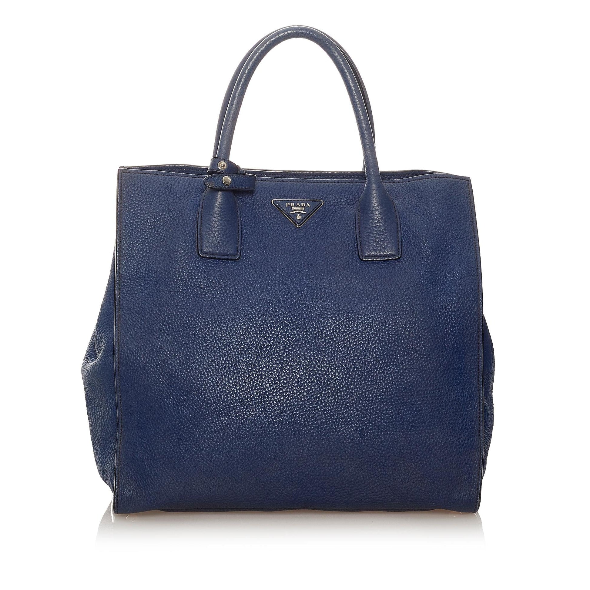 Prada Daino Satchel Shg Vitello Satchel Bag Satchel Shg 27621