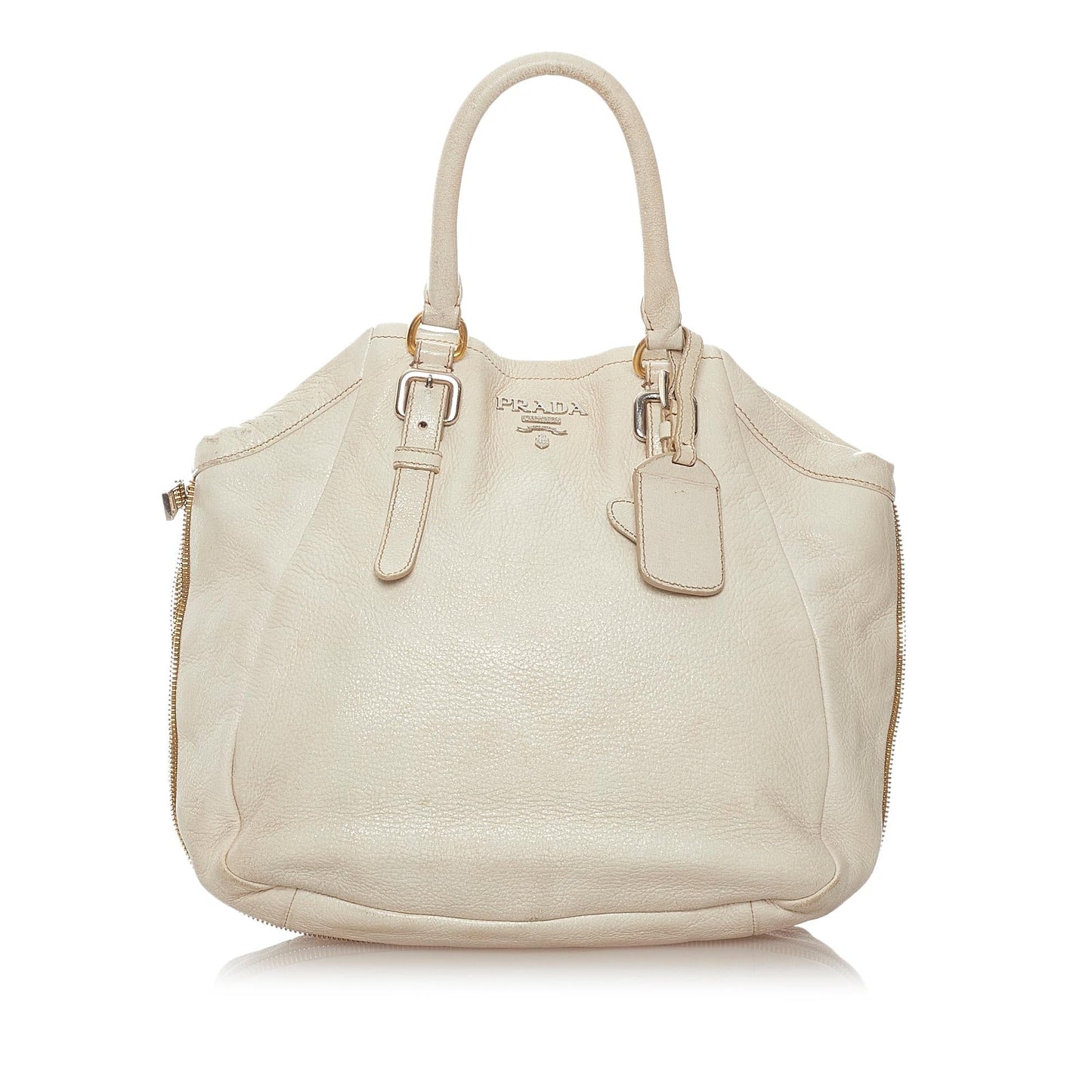 Prada Daino Satchel Shg Vitello Satchel Bag Satchel Shg 27636