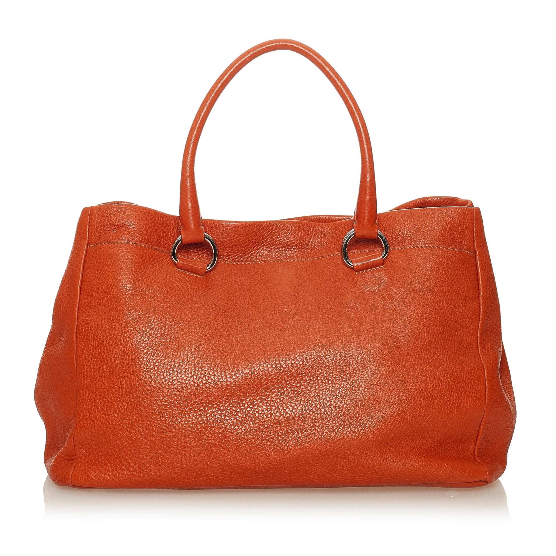 Prada Daino Satchel Shg Vitello Satchel Bag Satchel Shg 27836