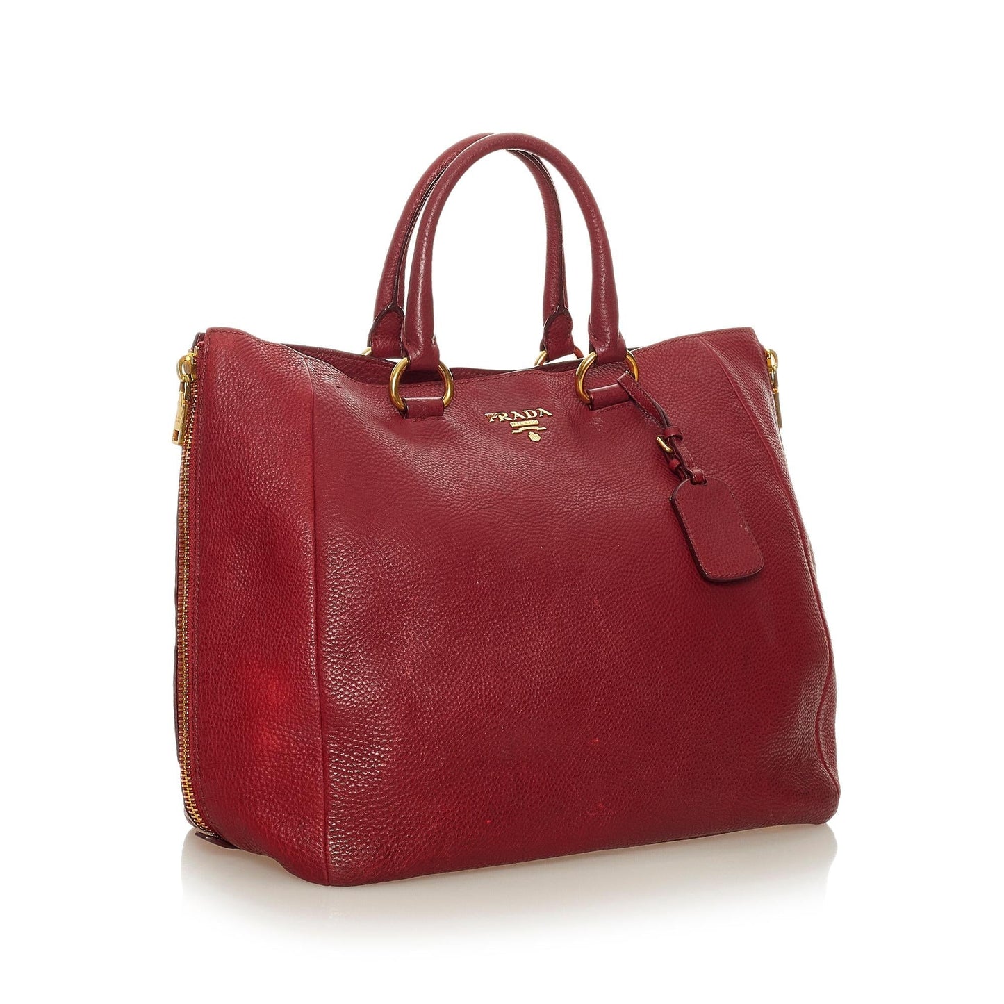 Prada Daino Satchel Shg Vitello Satchel Bag Satchel Shg 28033