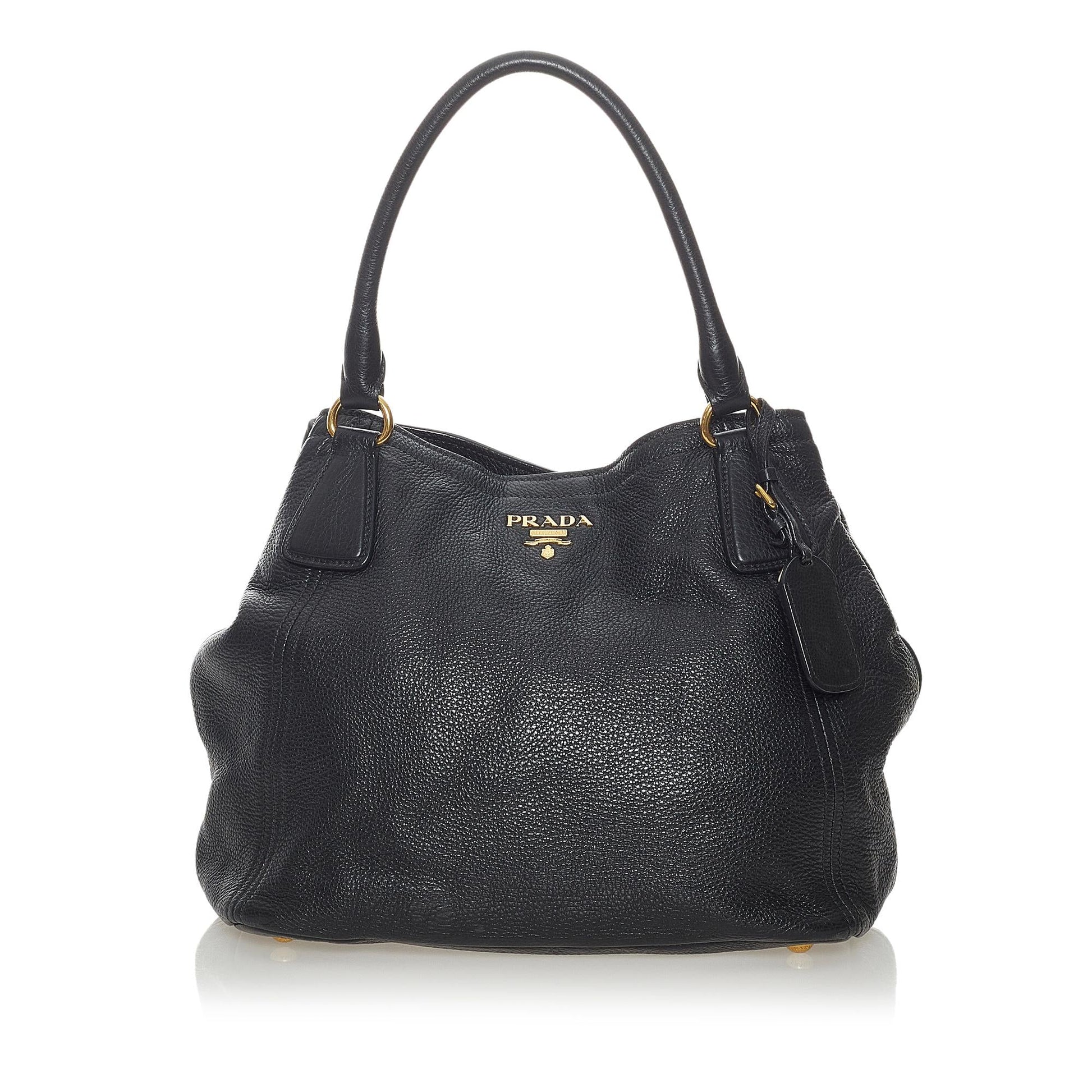 Prada Daino Satchel Shg Vitello Satchel Bag Satchel Shg 28077