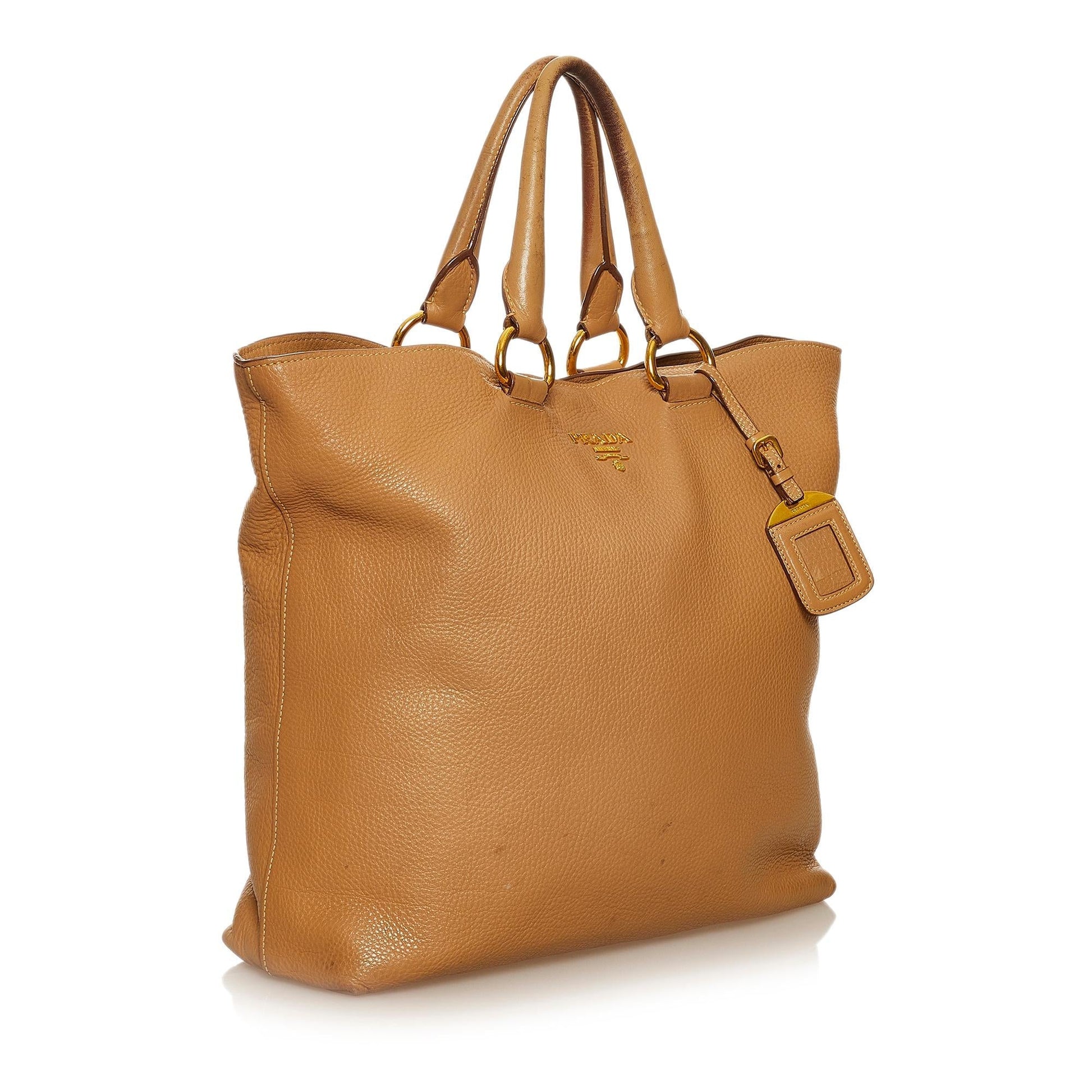 Prada Daino Satchel Shg Vitello Satchel Bag Satchel Shg 29316
