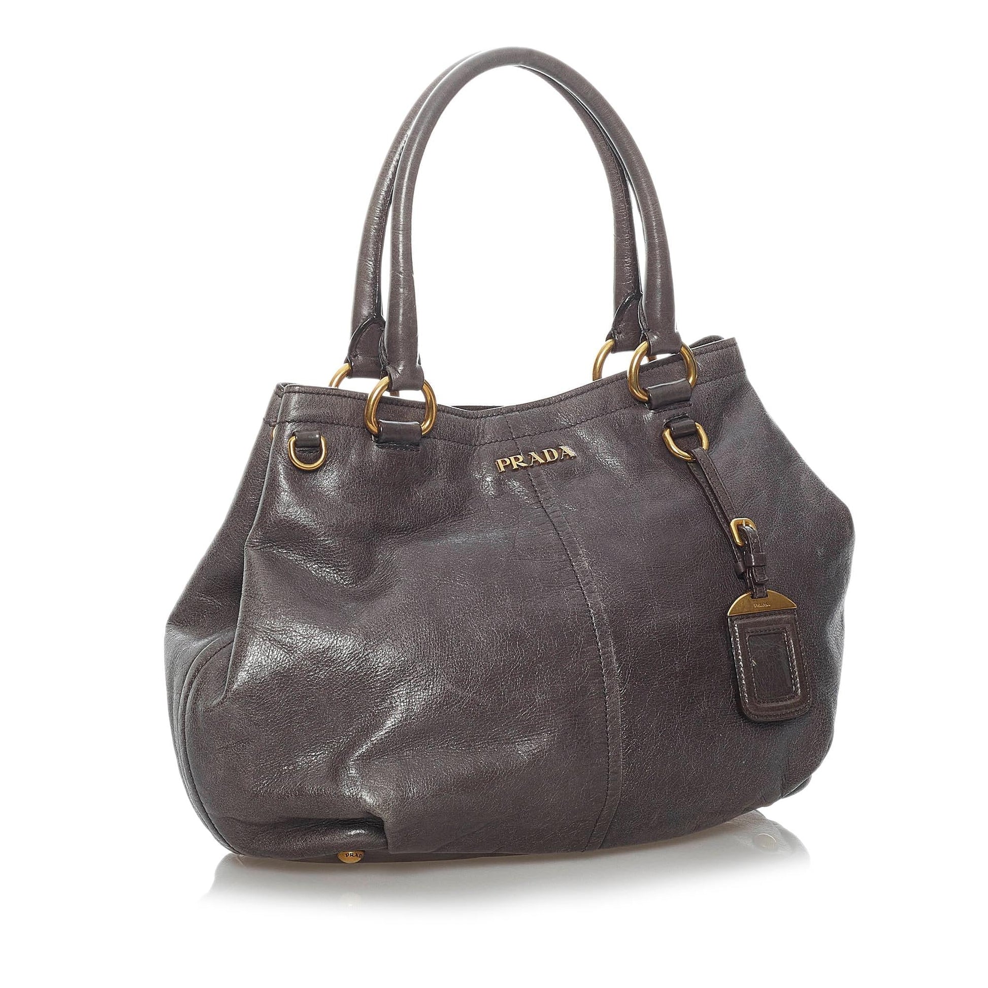Prada Daino Satchel Shg Vitello Satchel Bag Satchel Shg 29490