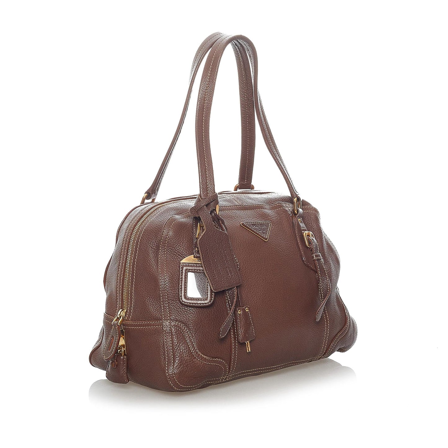 Prada Daino Satchel Shg Vitello Satchel Bag Satchel Shg 30840