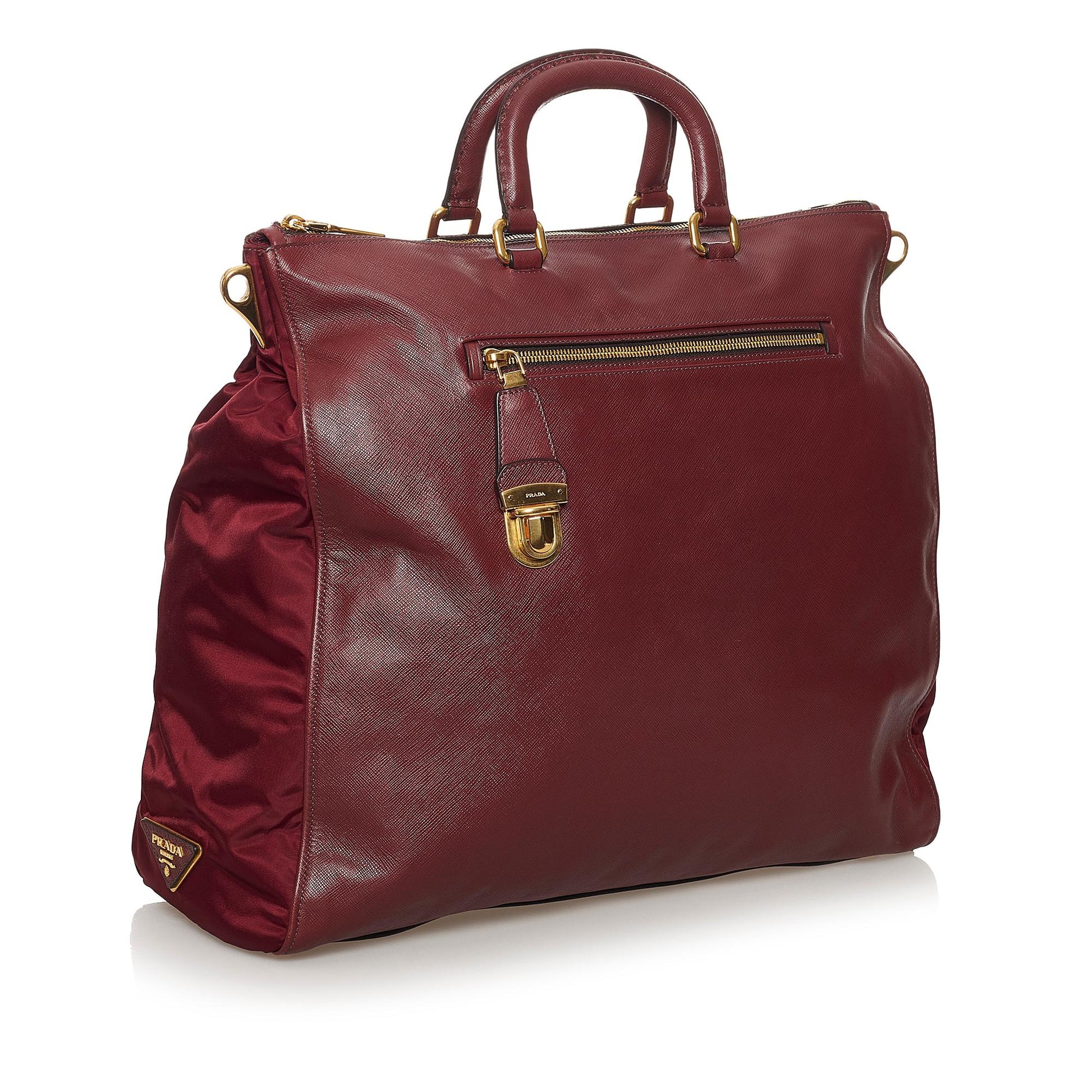 Prada Daino Satchel Shg Vitello Satchel Bag Satchel Shg 31410
